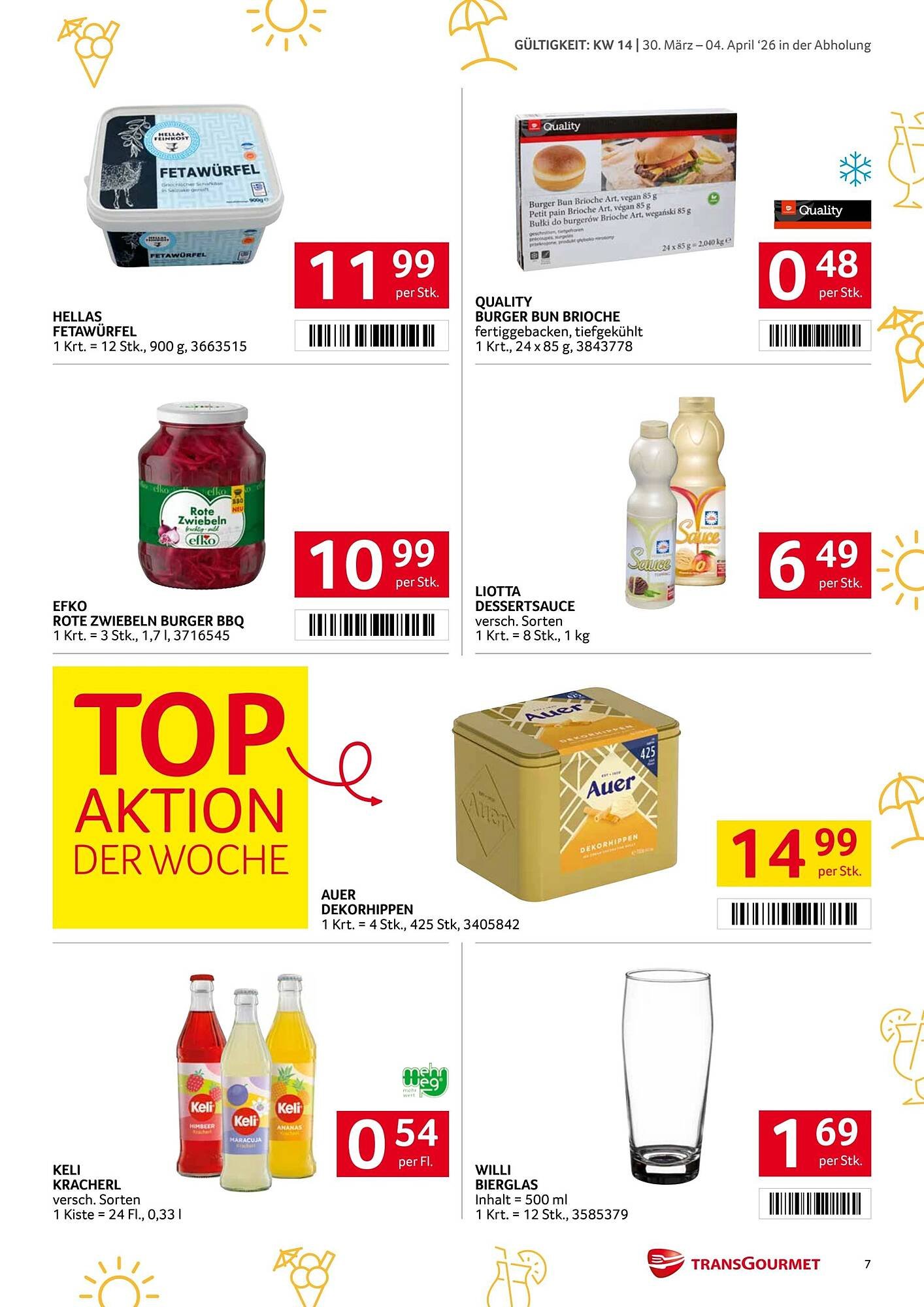 Transgourmet Flugblatt