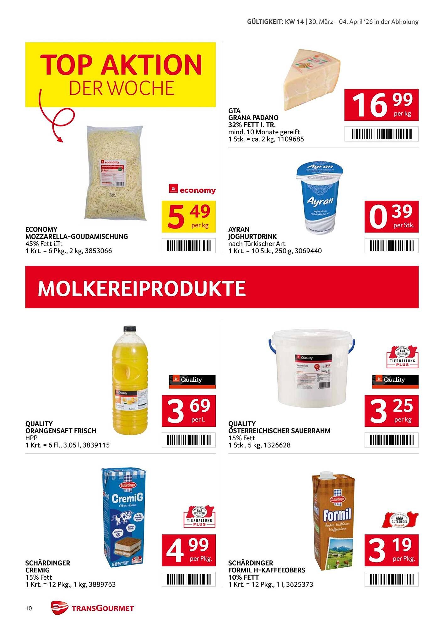 Transgourmet Flugblatt