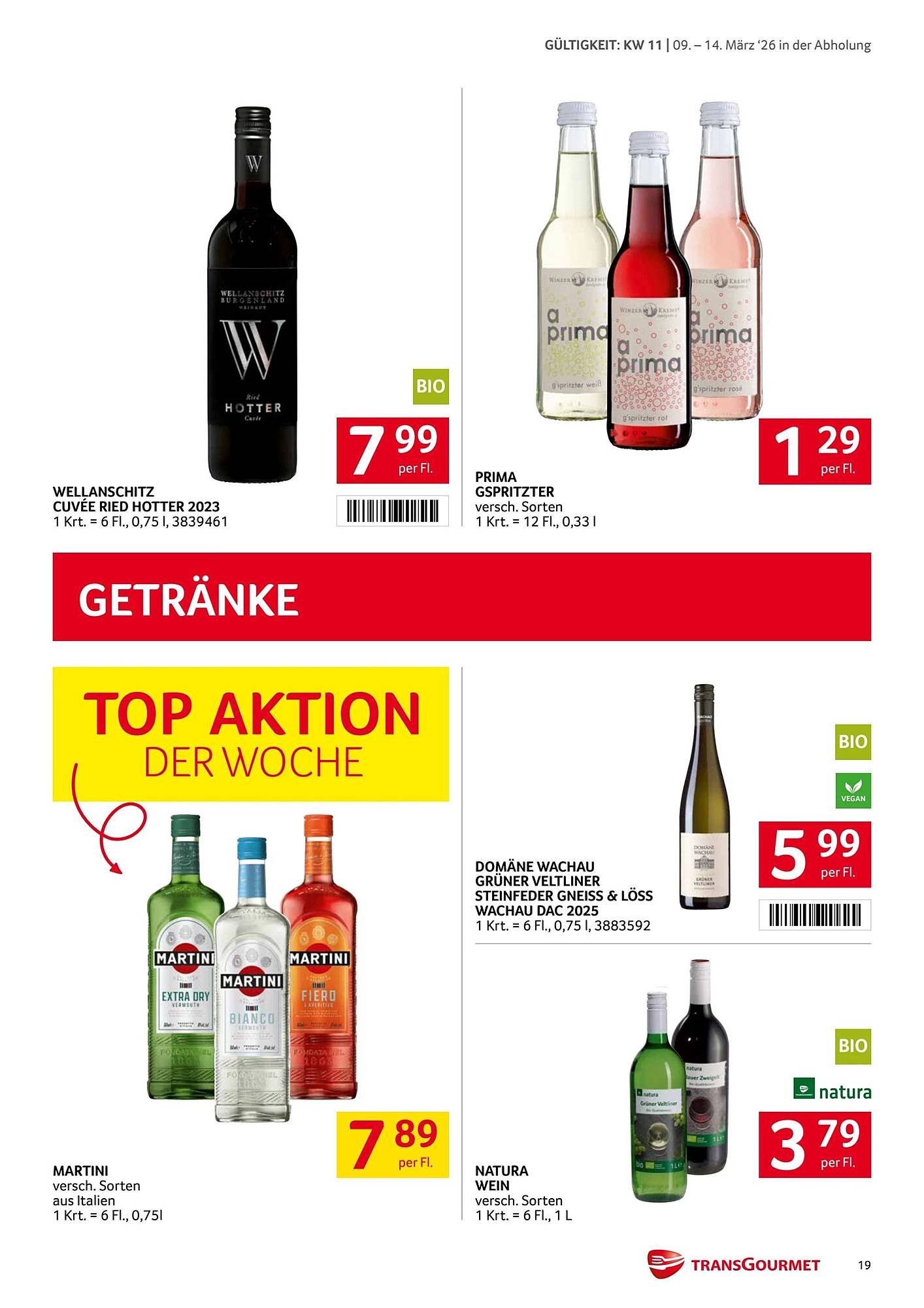 Transgourmet Flugblatt