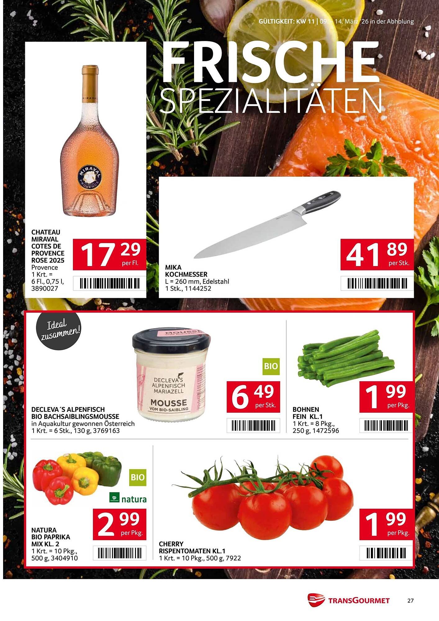 Transgourmet Flugblatt