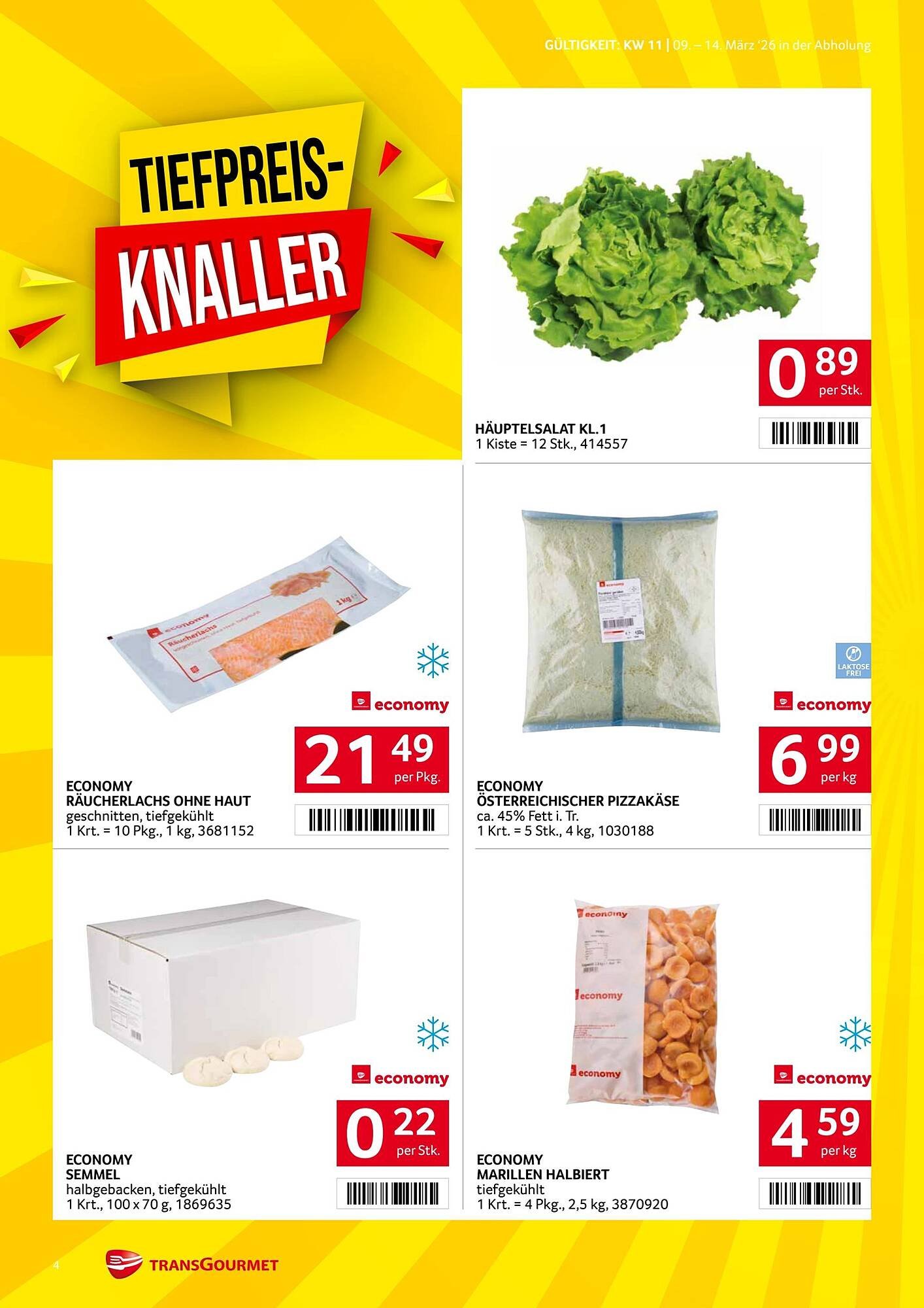 Transgourmet Flugblatt