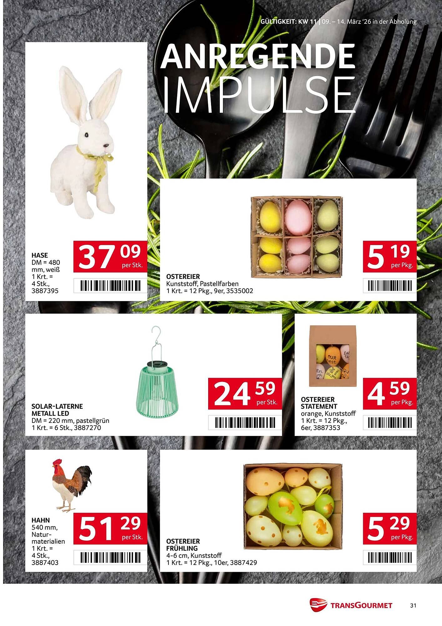 Transgourmet Flugblatt