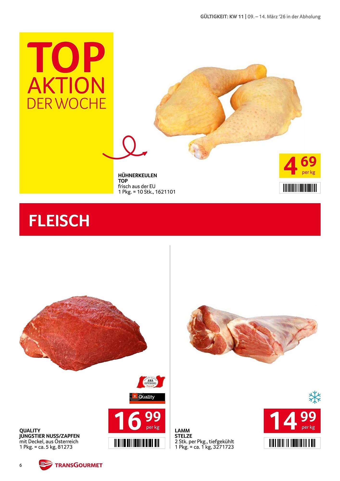 Transgourmet Flugblatt