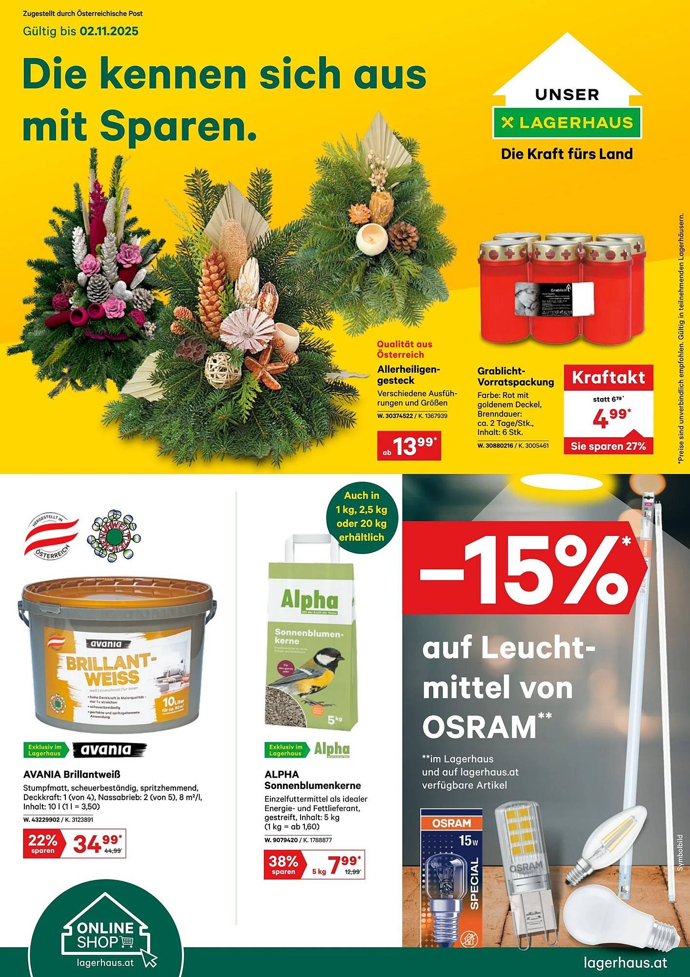 Lagerhaus Flugblatt (2025-10-20 - 2025-11-03) | 1