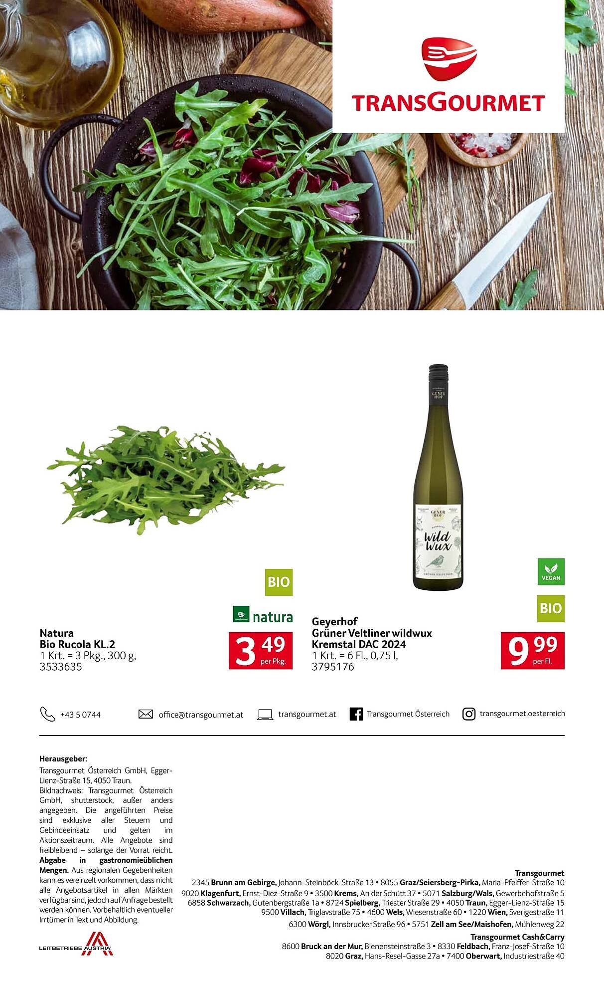 Transgourmet Flugblatt
