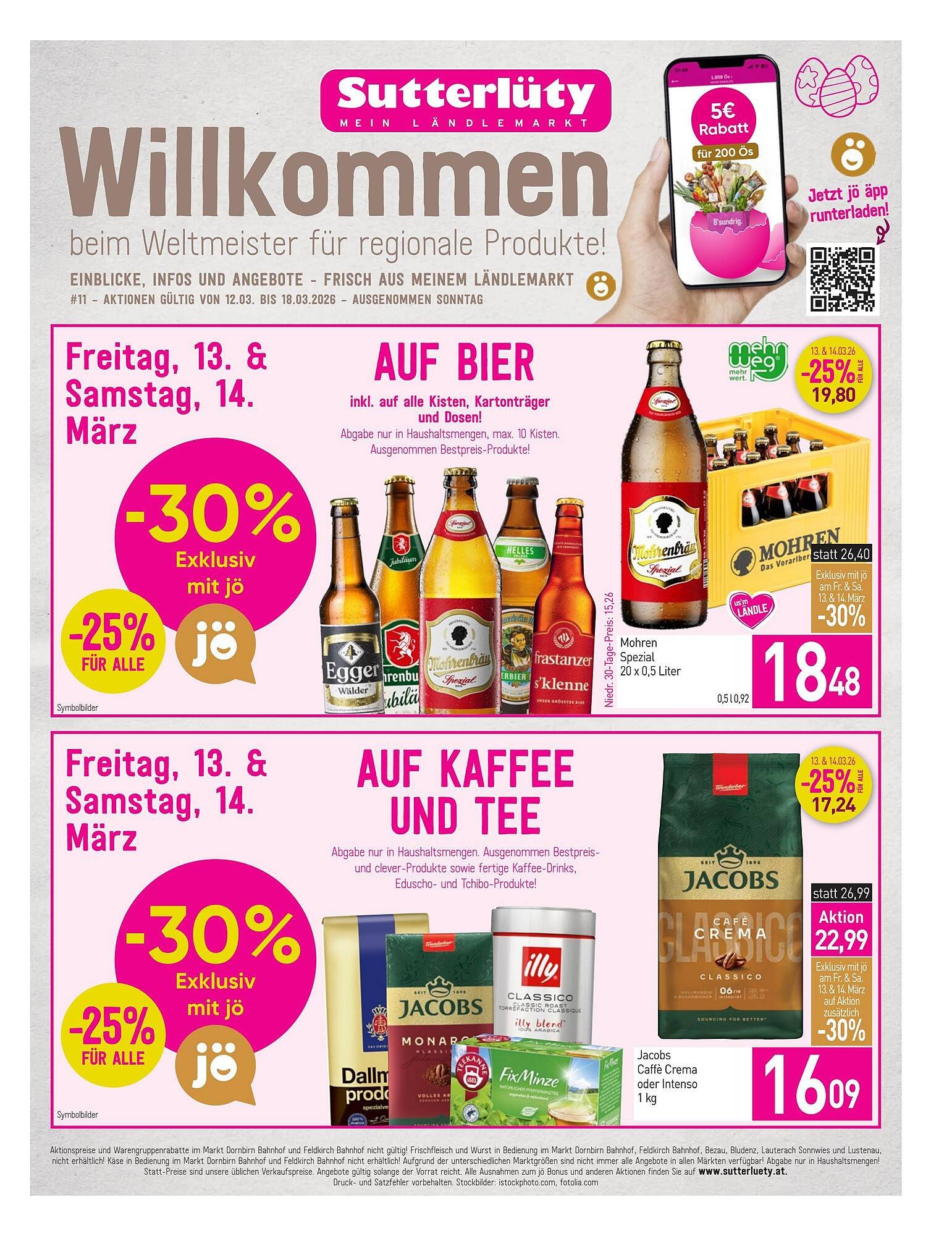 Sutterlüty Flugblatt