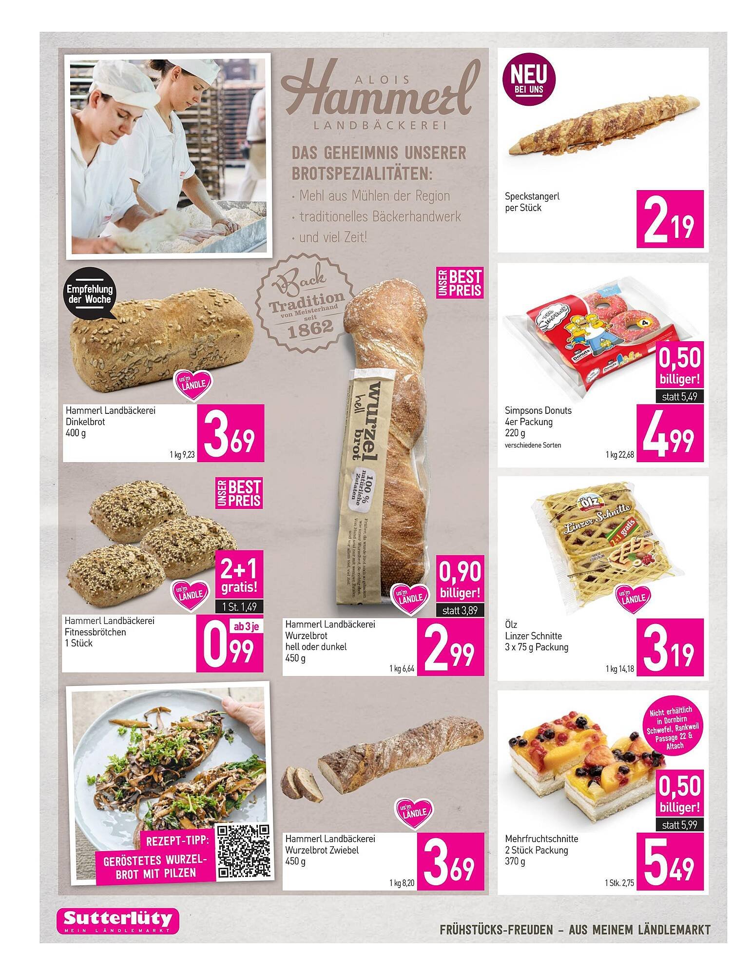 Sutterlüty Flugblatt