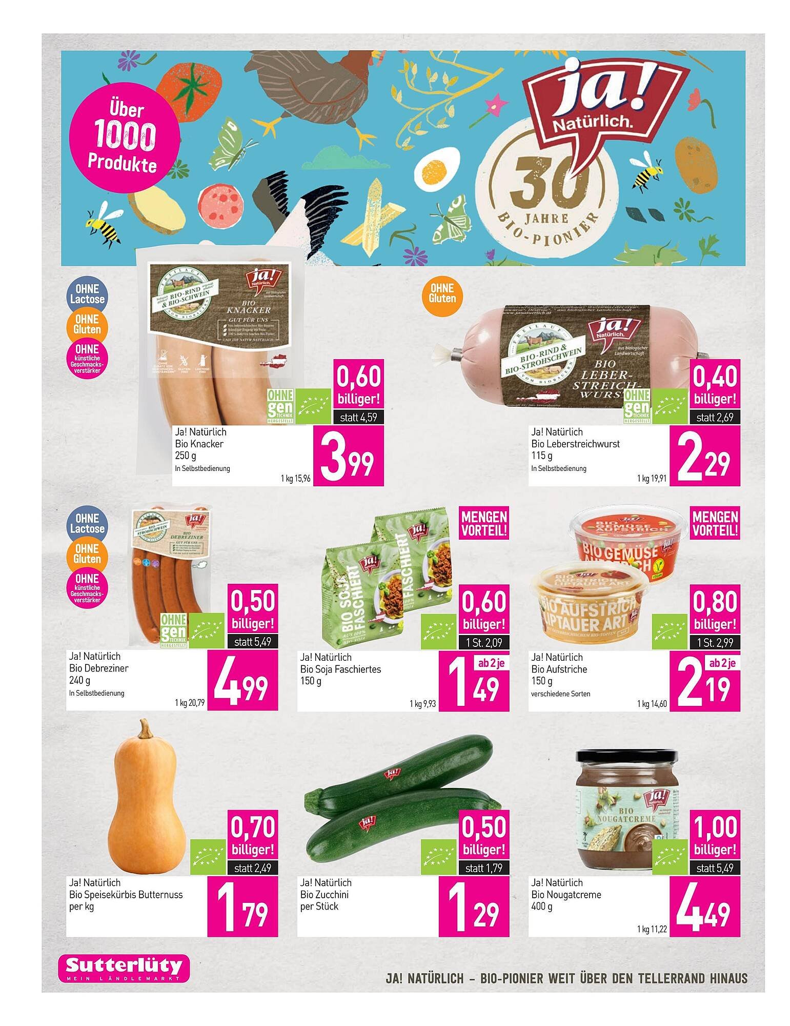 Sutterlüty Flugblatt