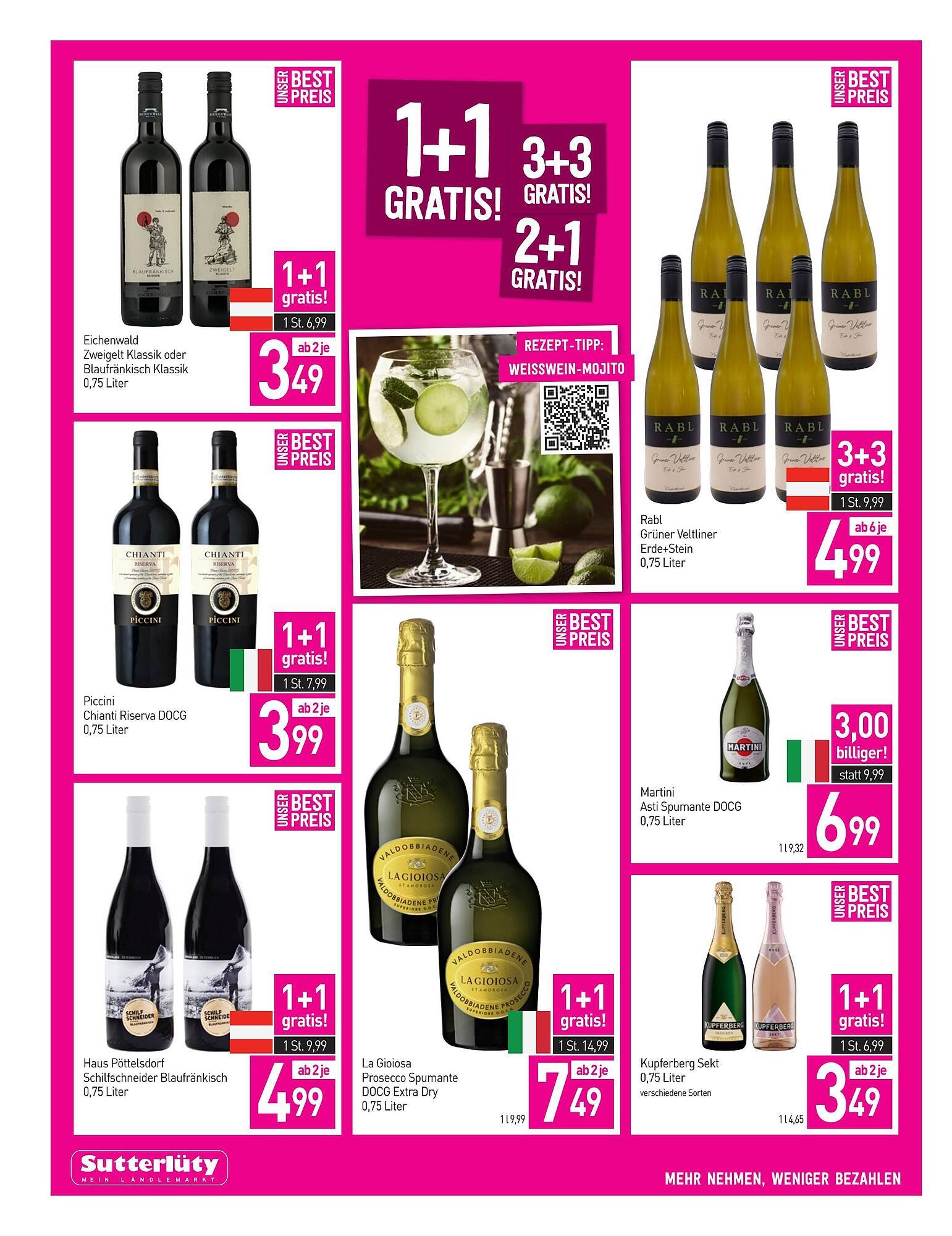 Sutterlüty Flugblatt