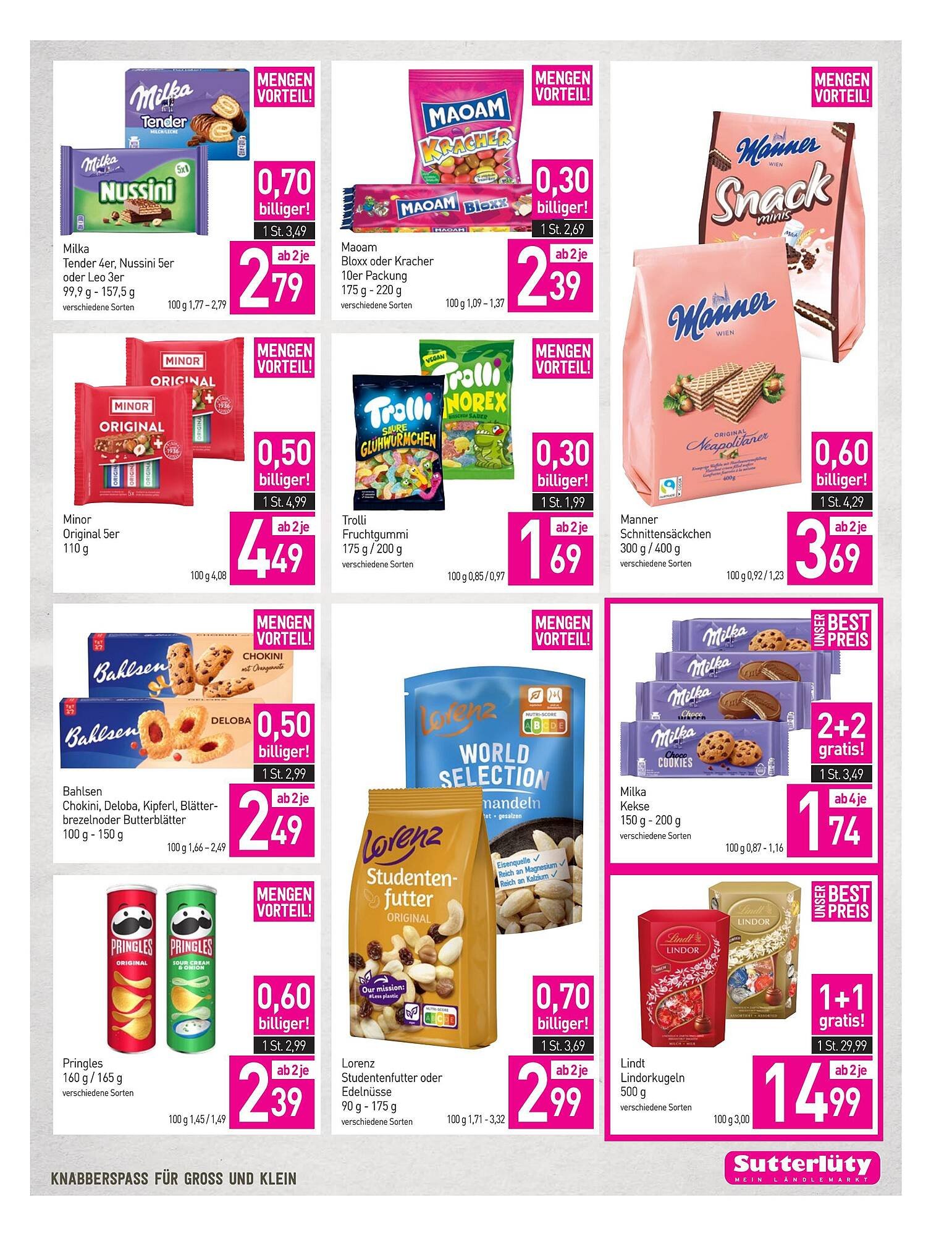 Sutterlüty Flugblatt