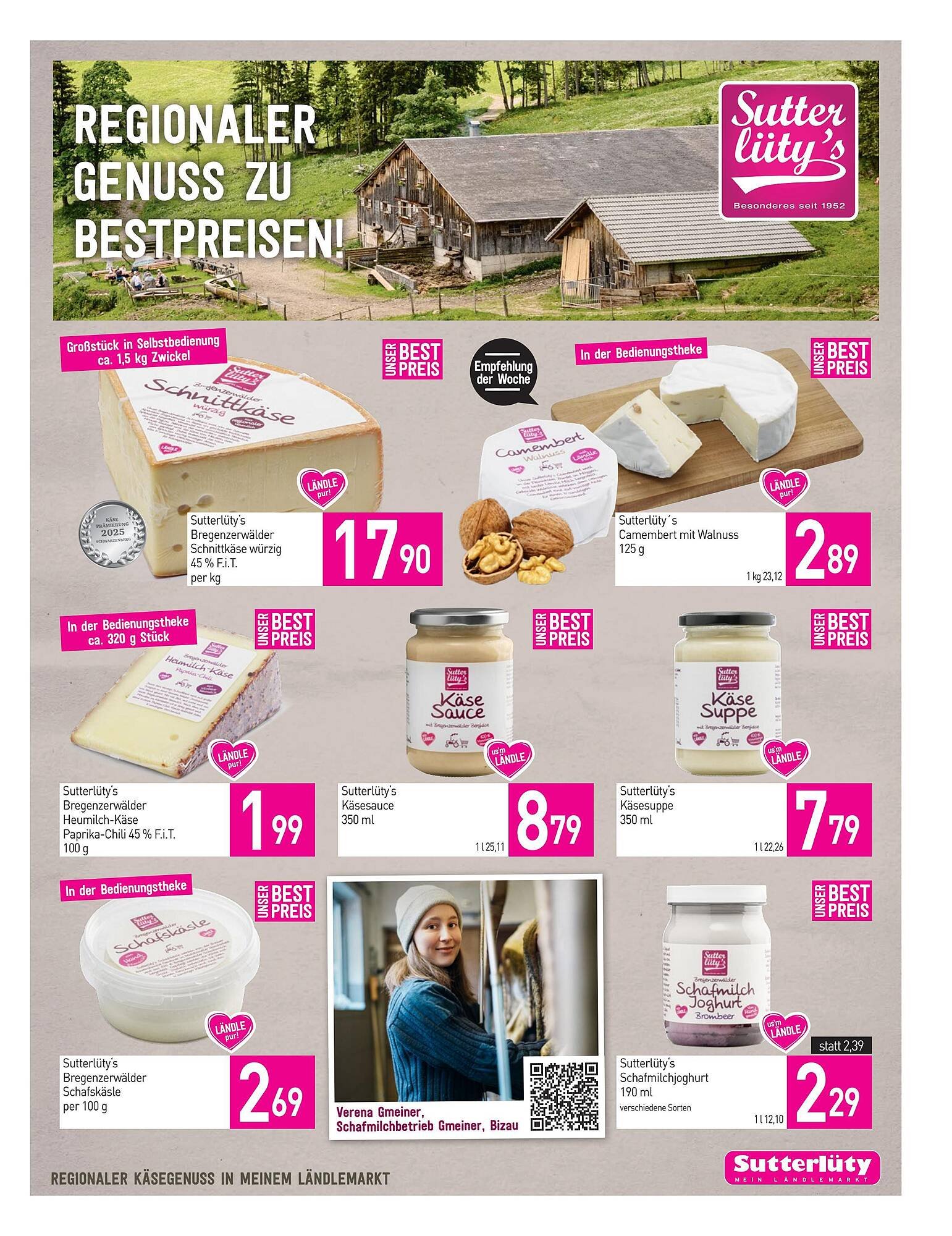 Sutterlüty Flugblatt