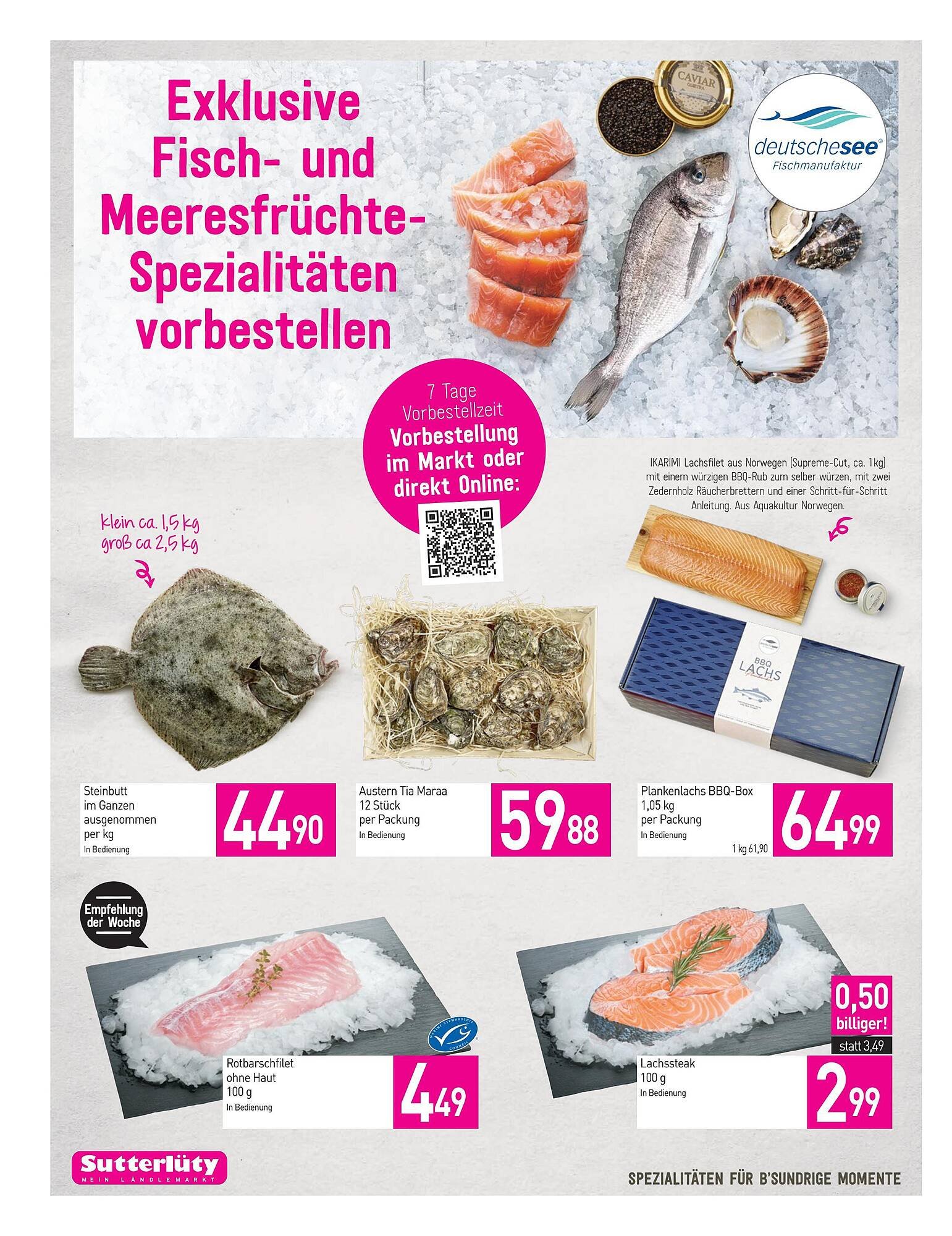 Sutterlüty Flugblatt