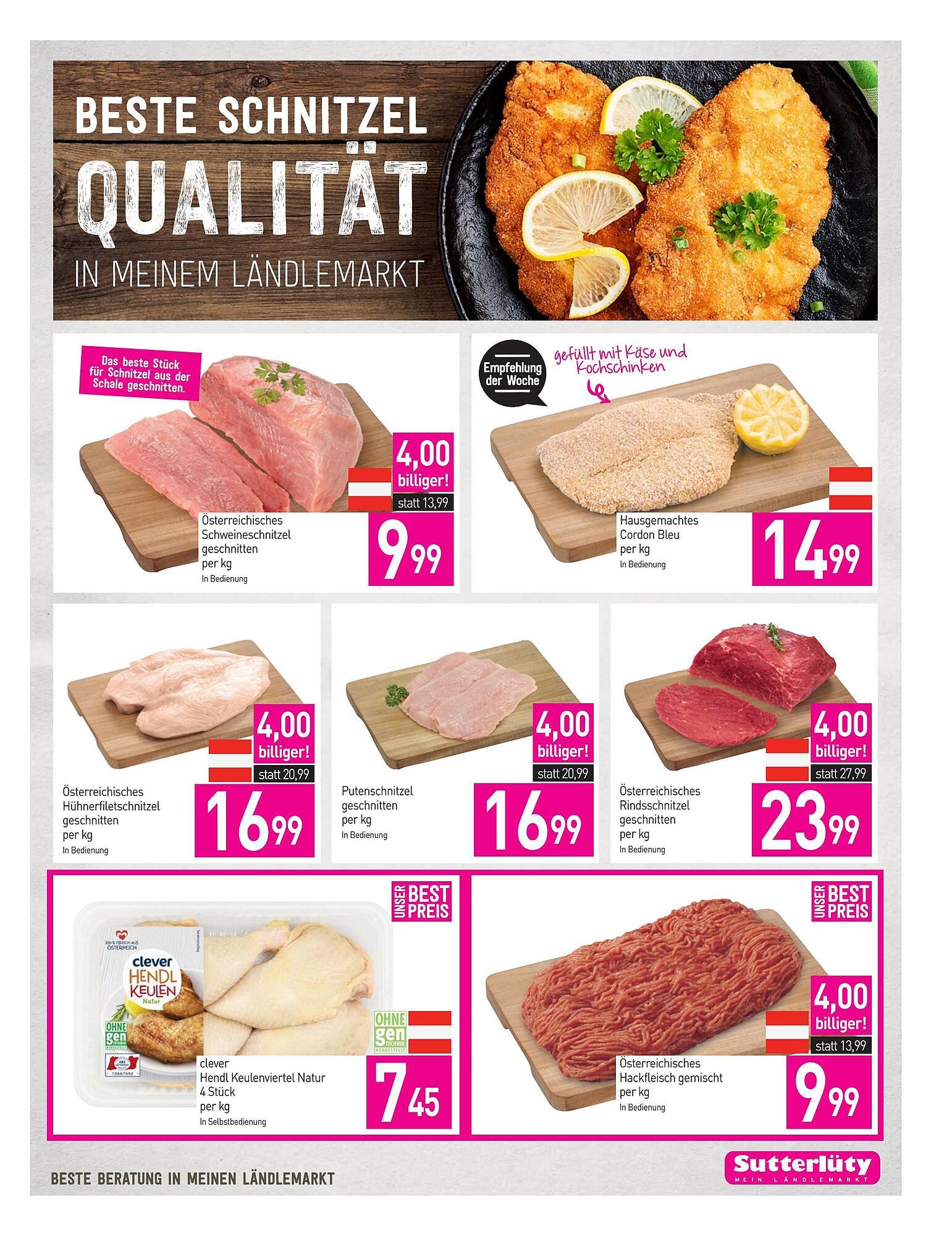 Sutterlüty Flugblatt