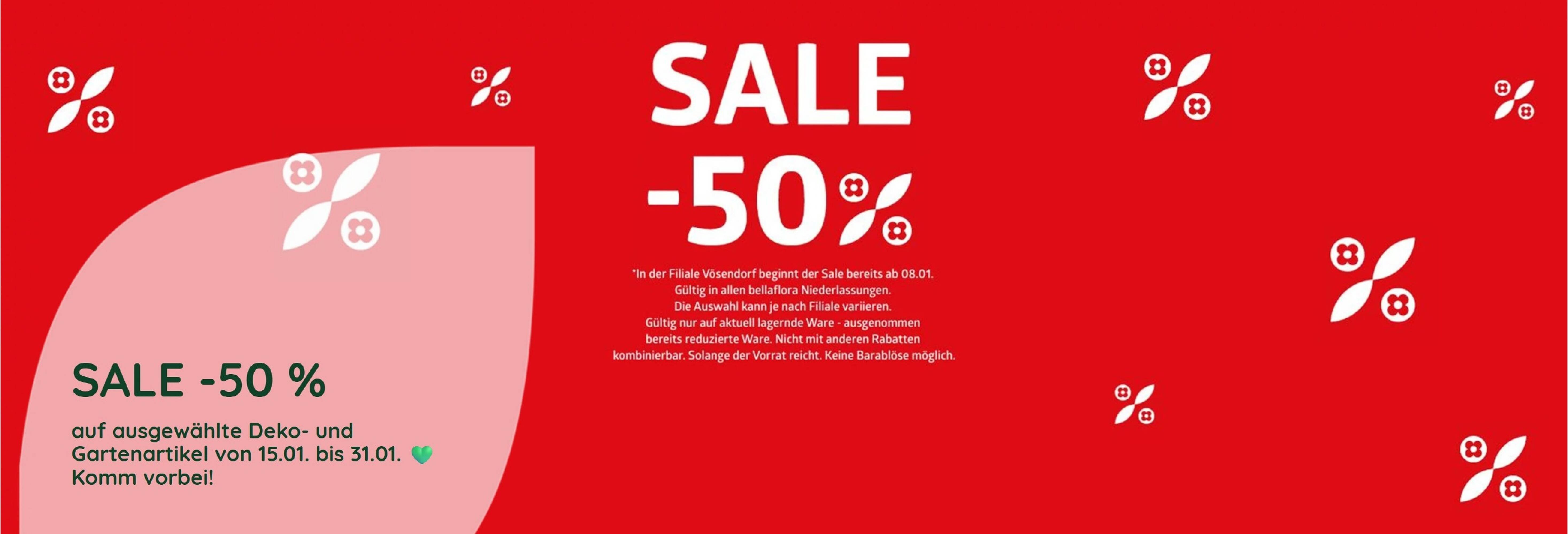 Bellaflora Flugblatt