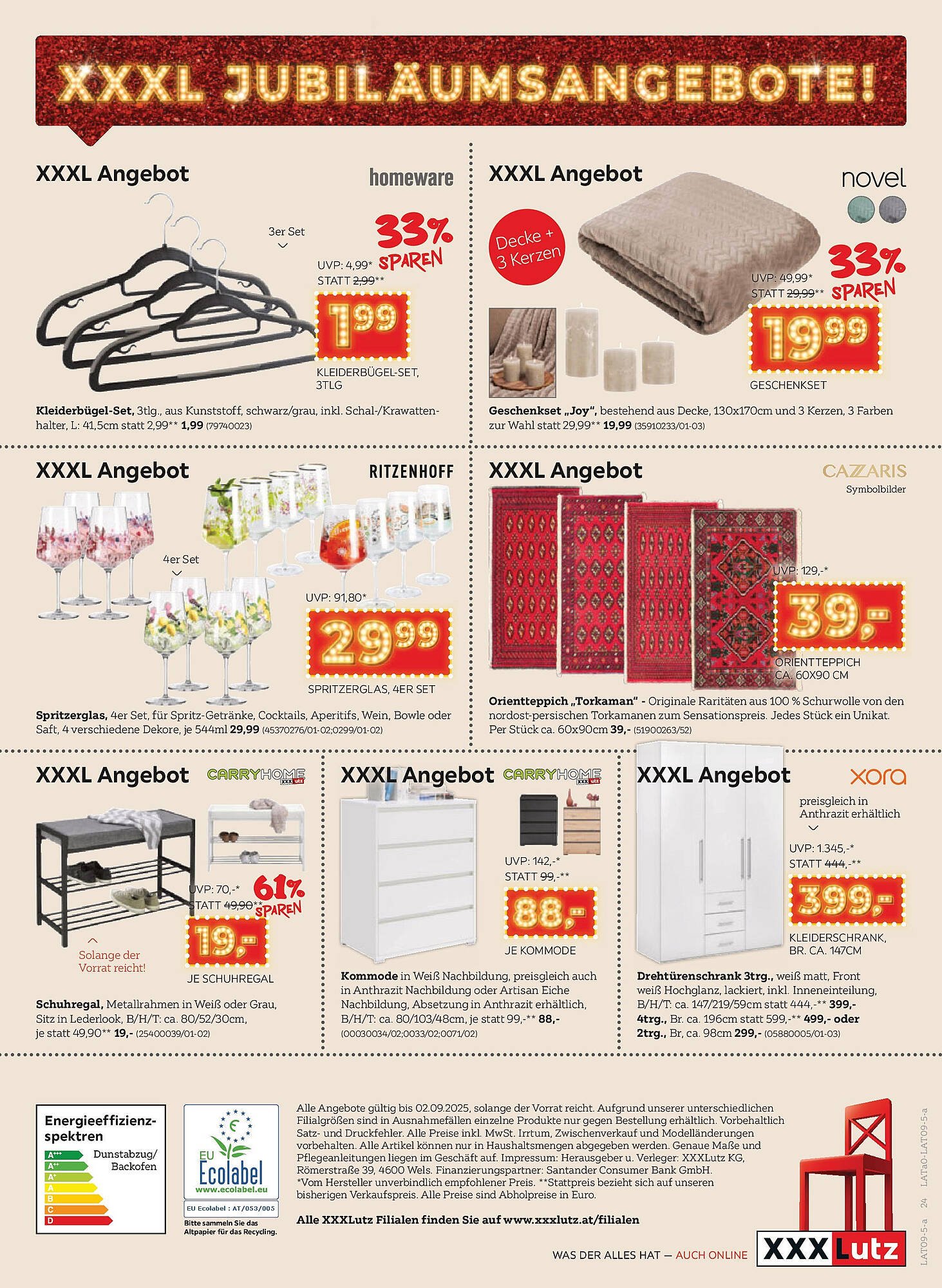 XXXLutz Flugblatt (2025-08-26 - 2025-09-02)