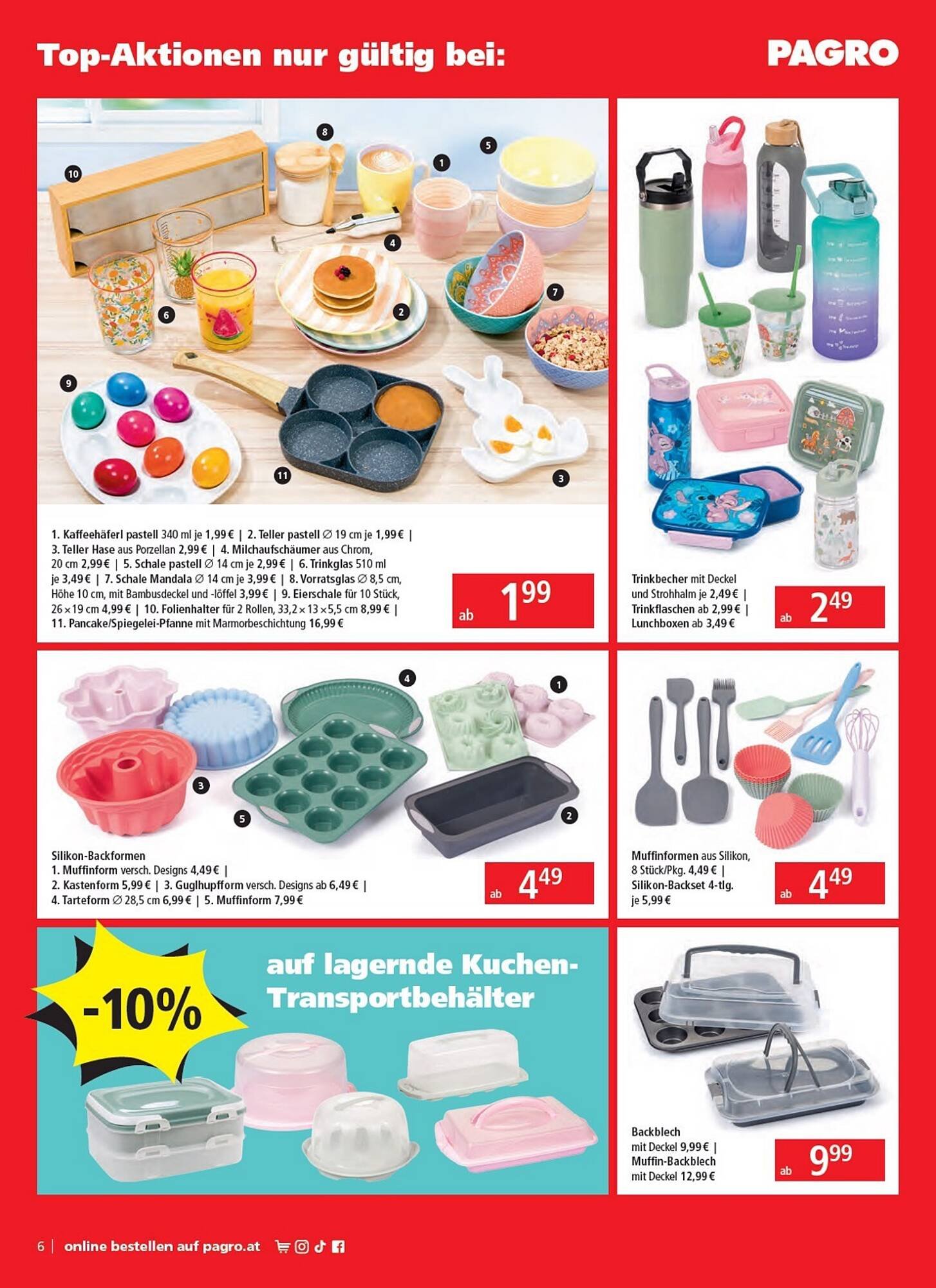 Pagro Diskont Flugblatt