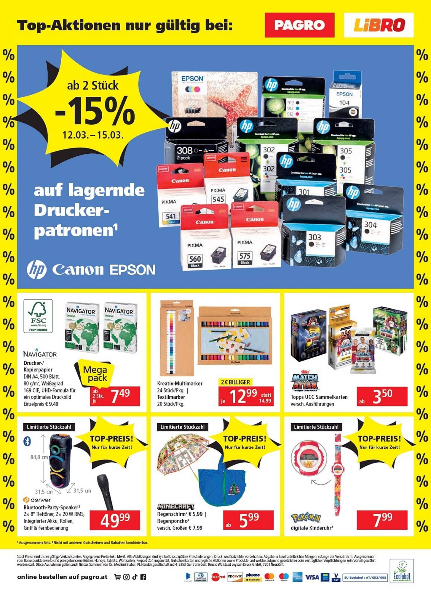 Pagro Diskont Flugblatt