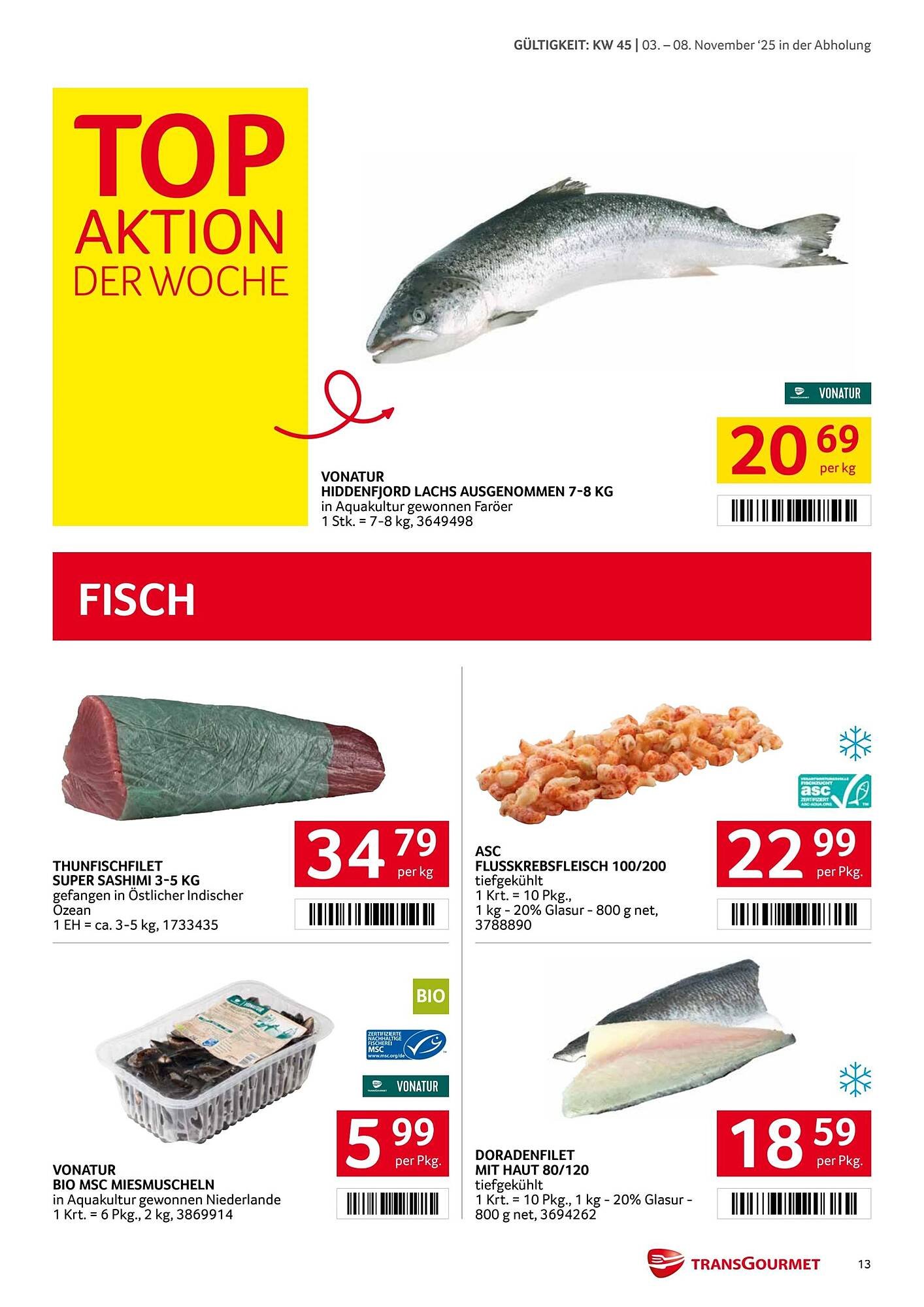 Transgourmet Flugblatt