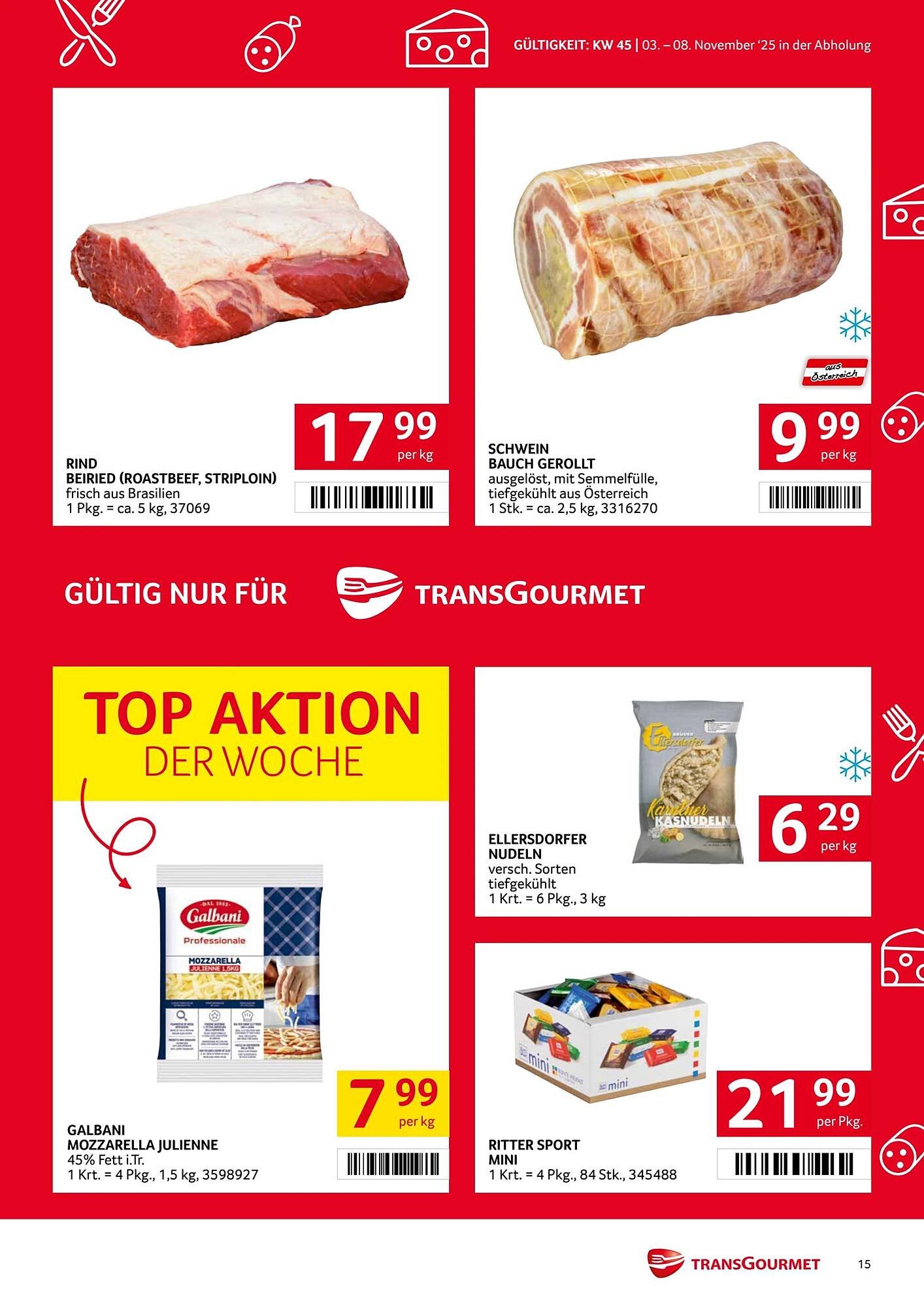 Transgourmet Flugblatt
