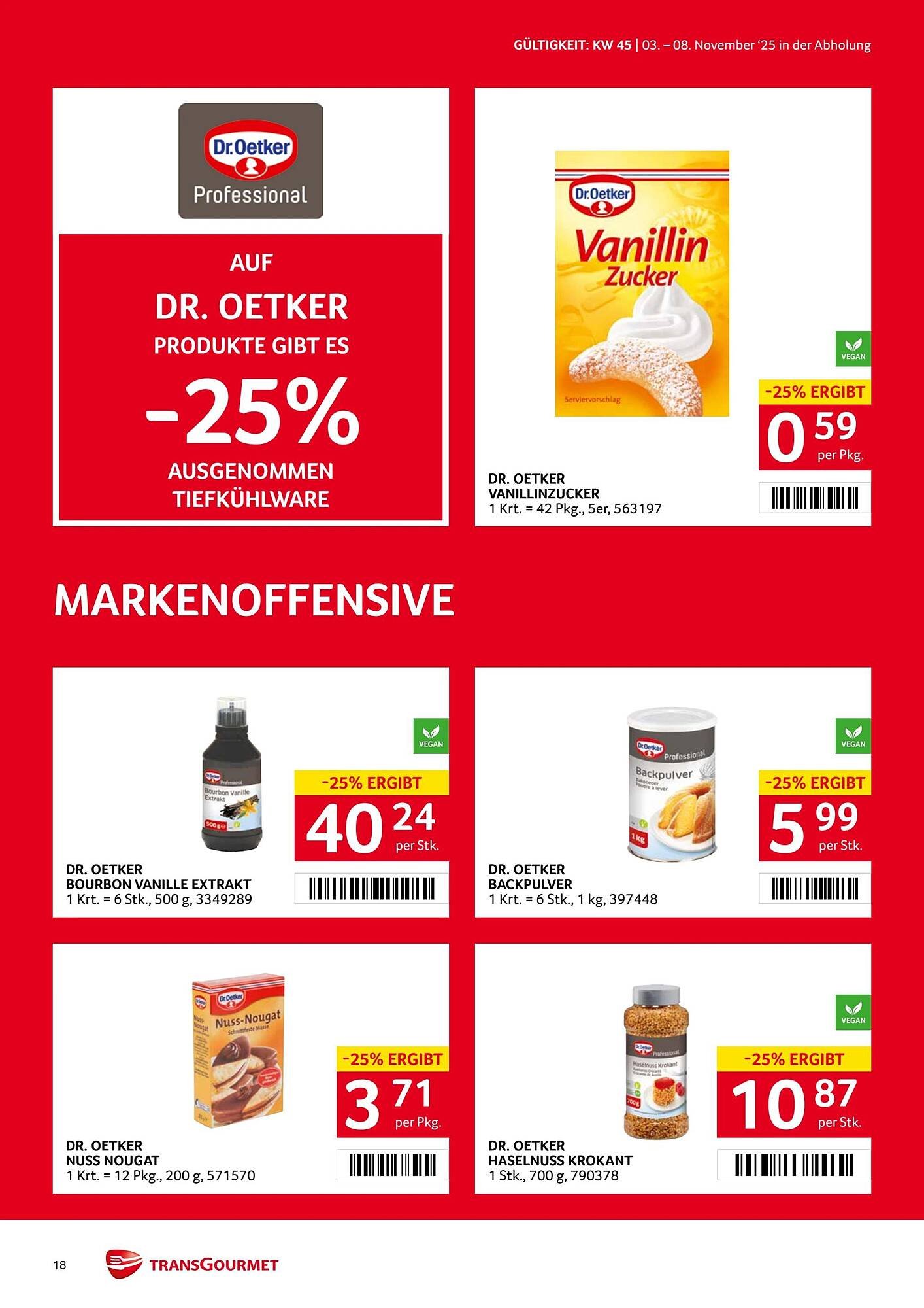 Transgourmet Flugblatt