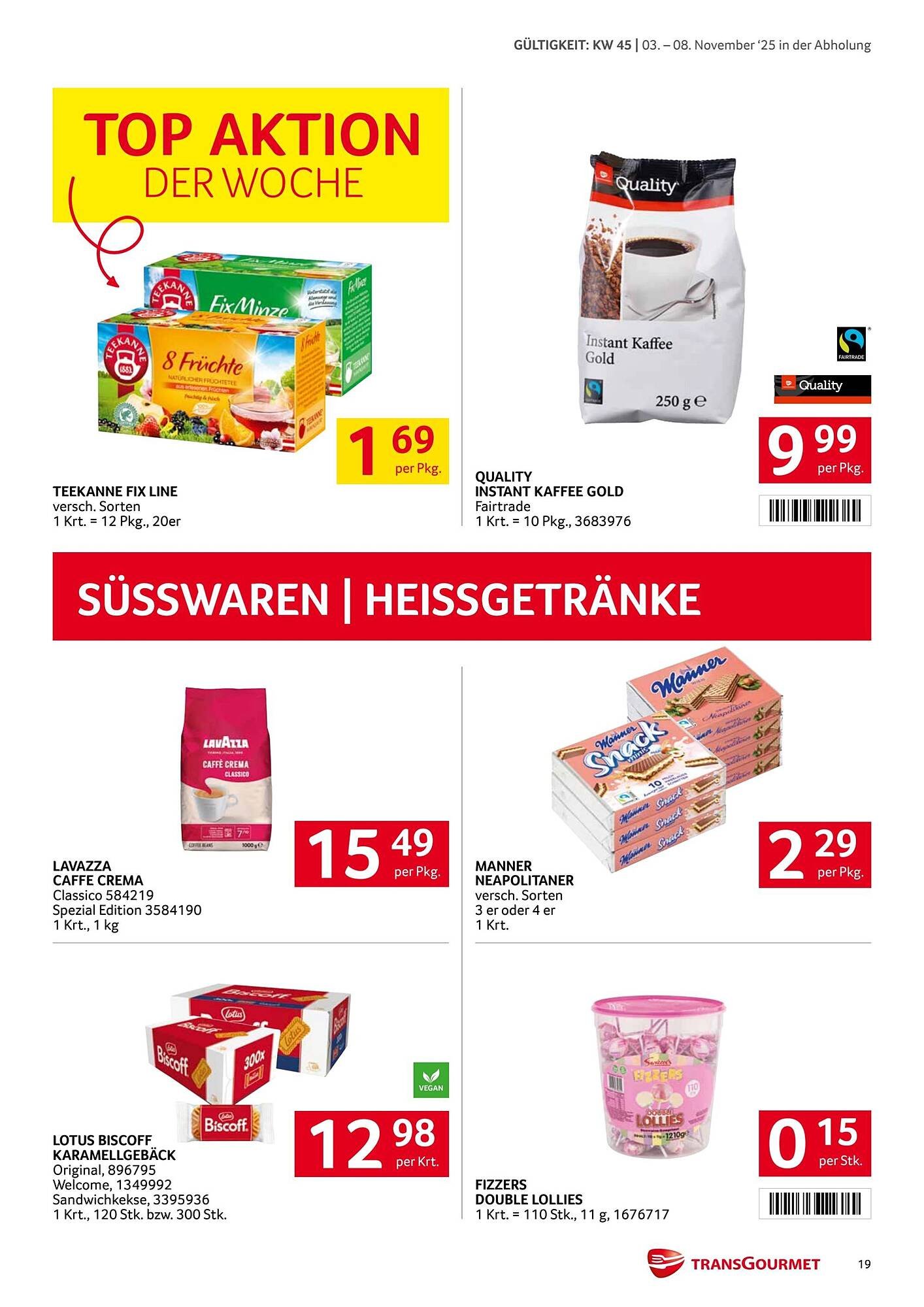 Transgourmet Flugblatt
