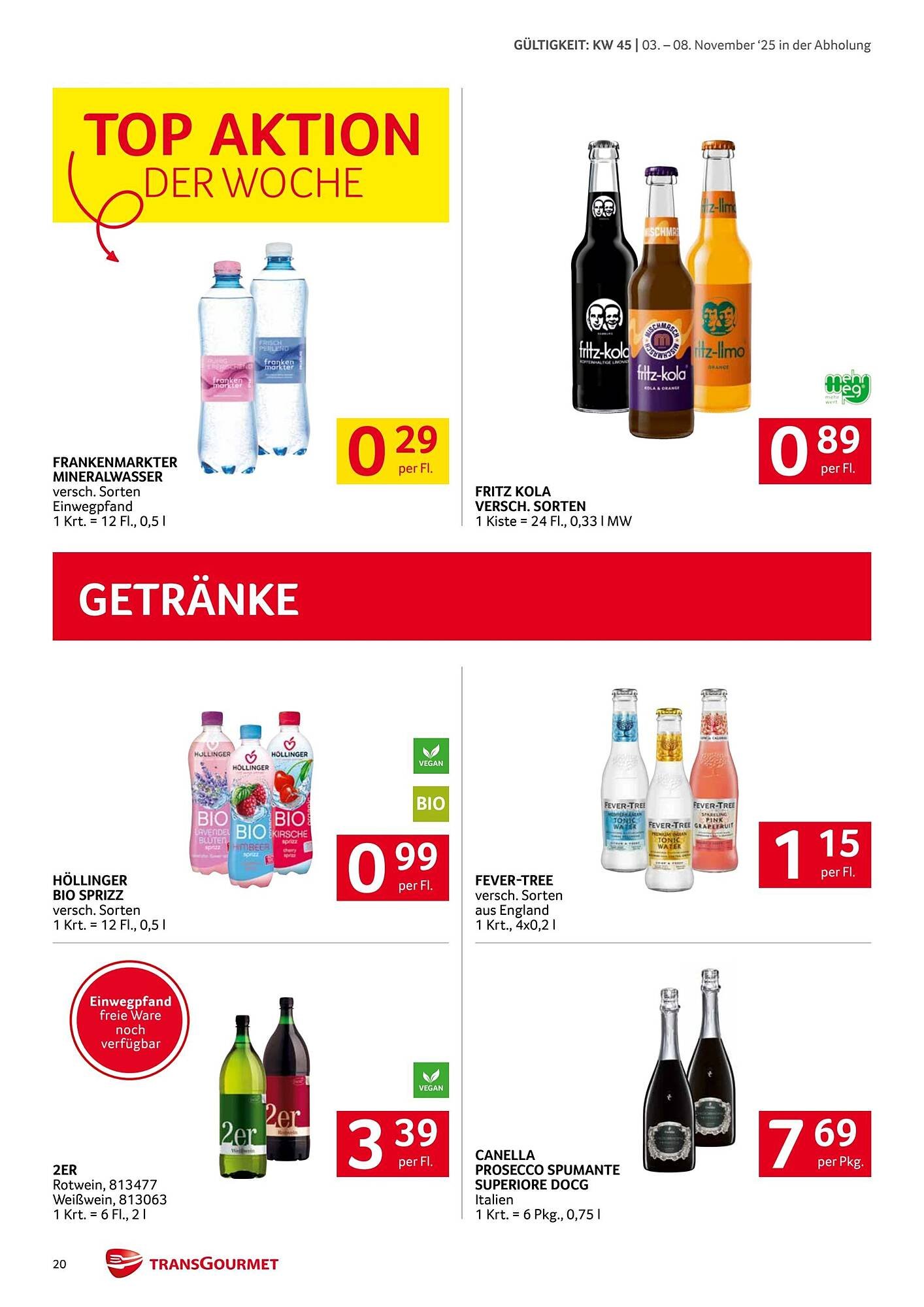 Transgourmet Flugblatt