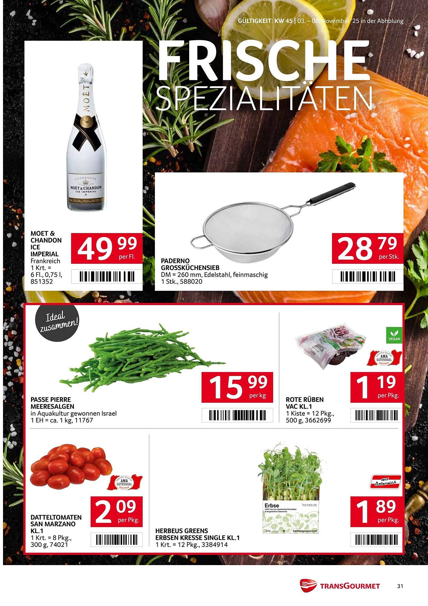 Transgourmet Flugblatt