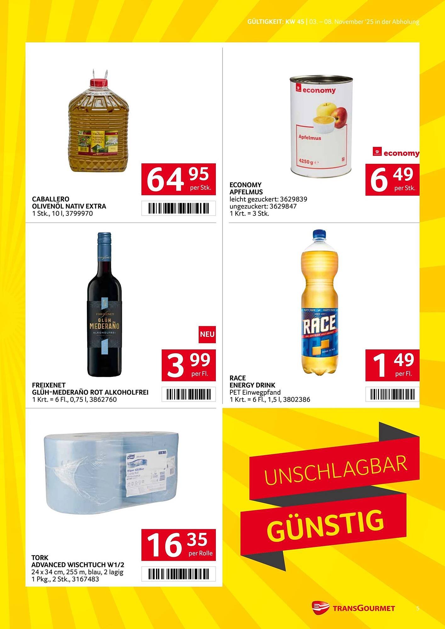 Transgourmet Flugblatt