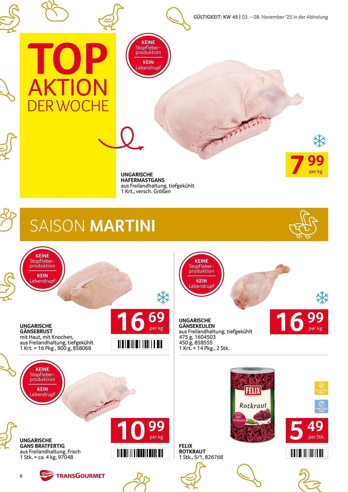 Transgourmet Flugblatt