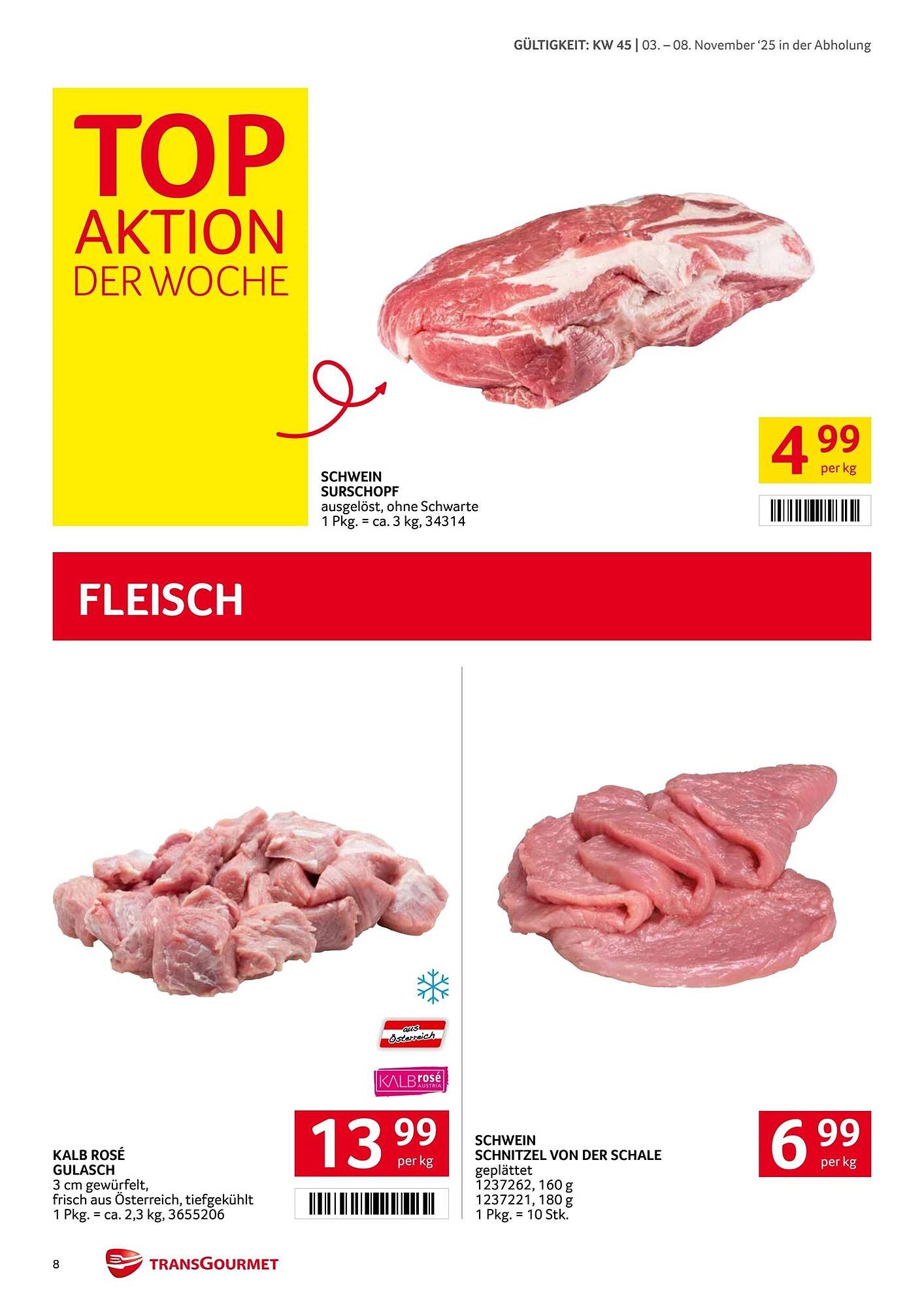 Transgourmet Flugblatt