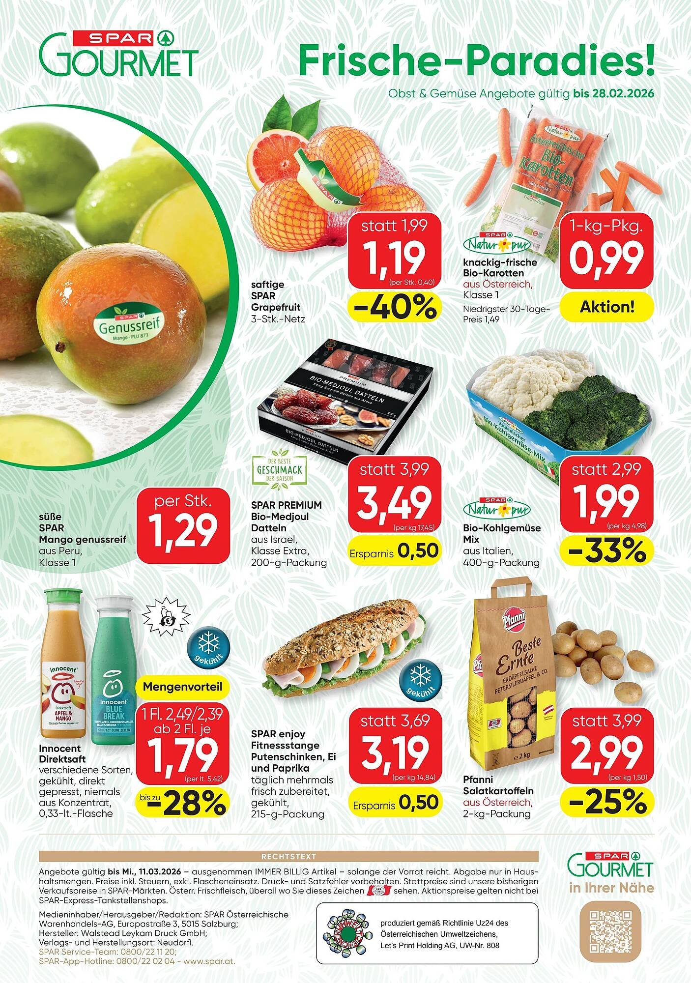SPAR Gourmet Flugblatt