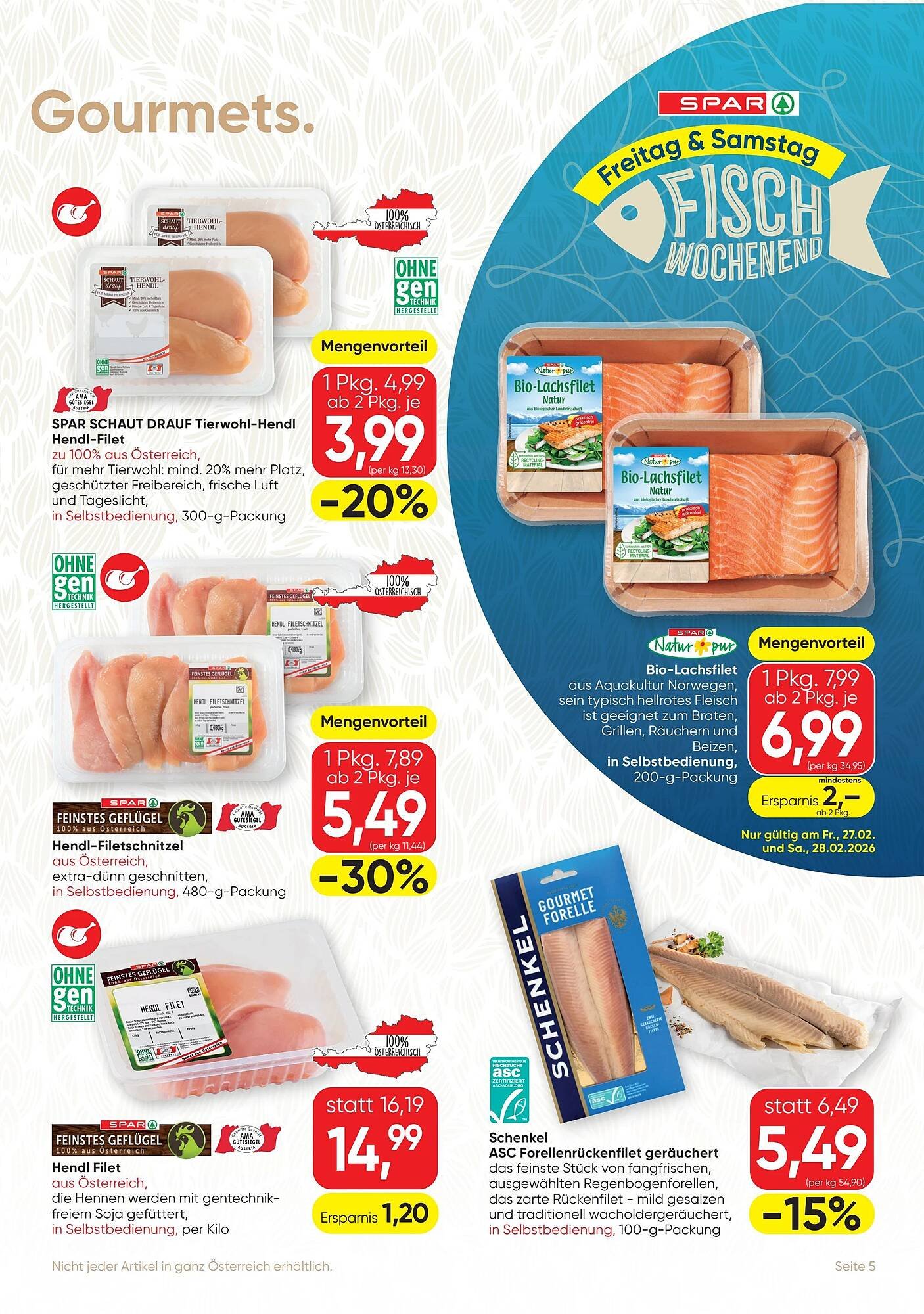SPAR Gourmet Flugblatt