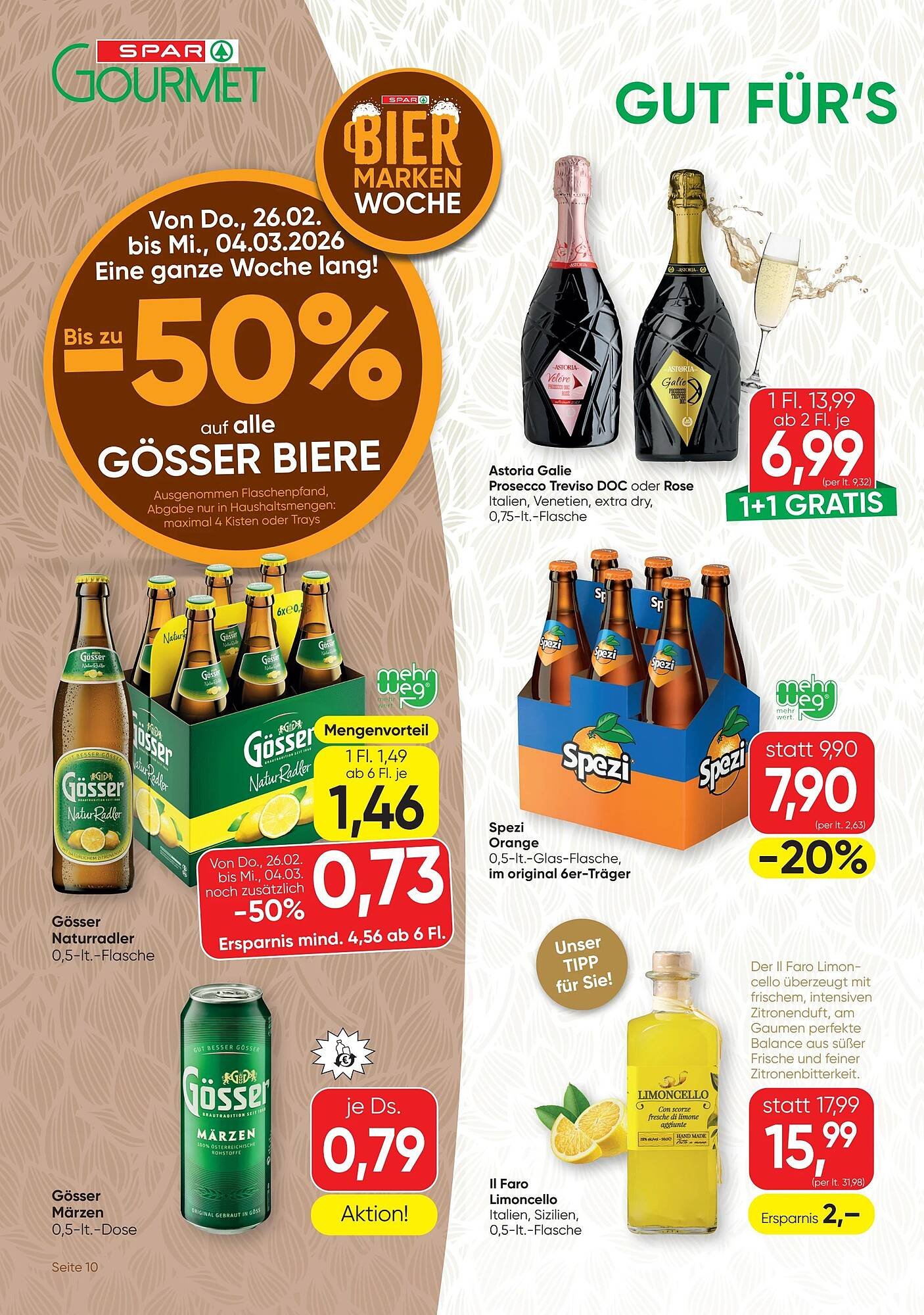 SPAR Gourmet Flugblatt