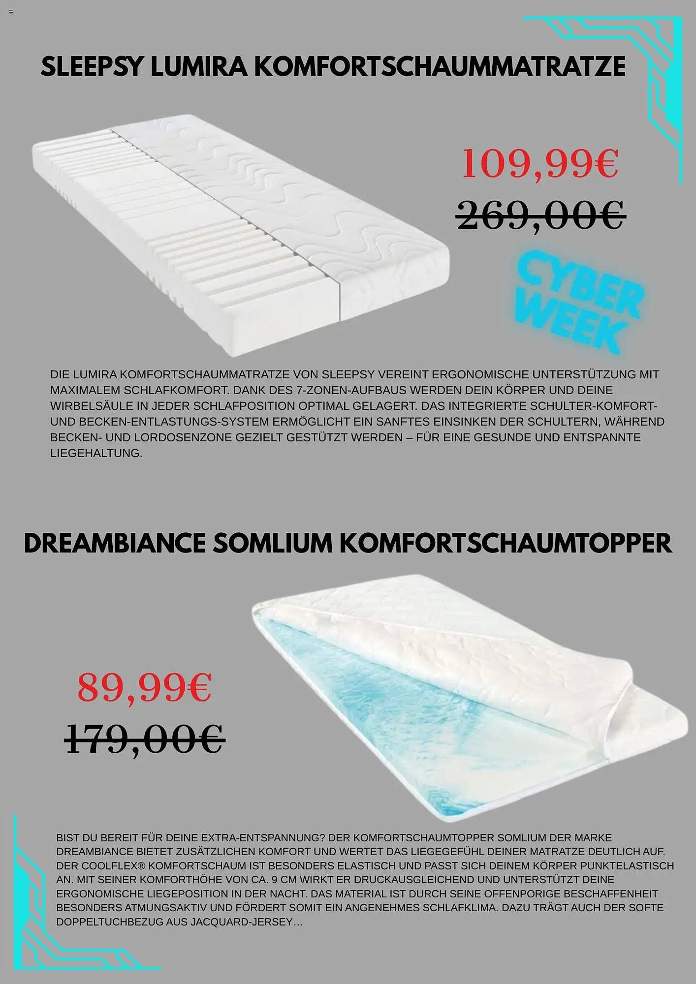 Matratzen Concord Prospekt