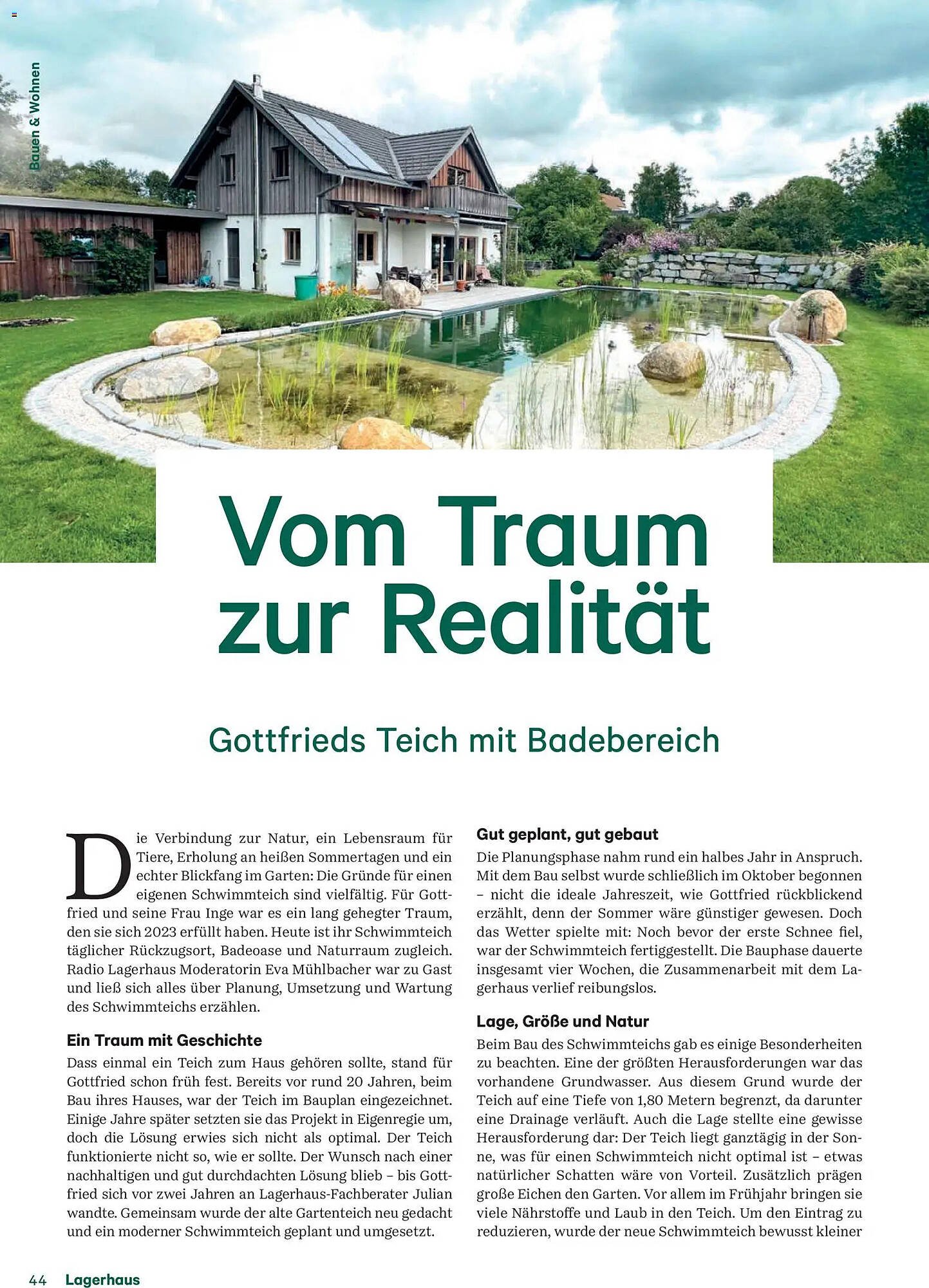 Lagerhaus Flugblatt