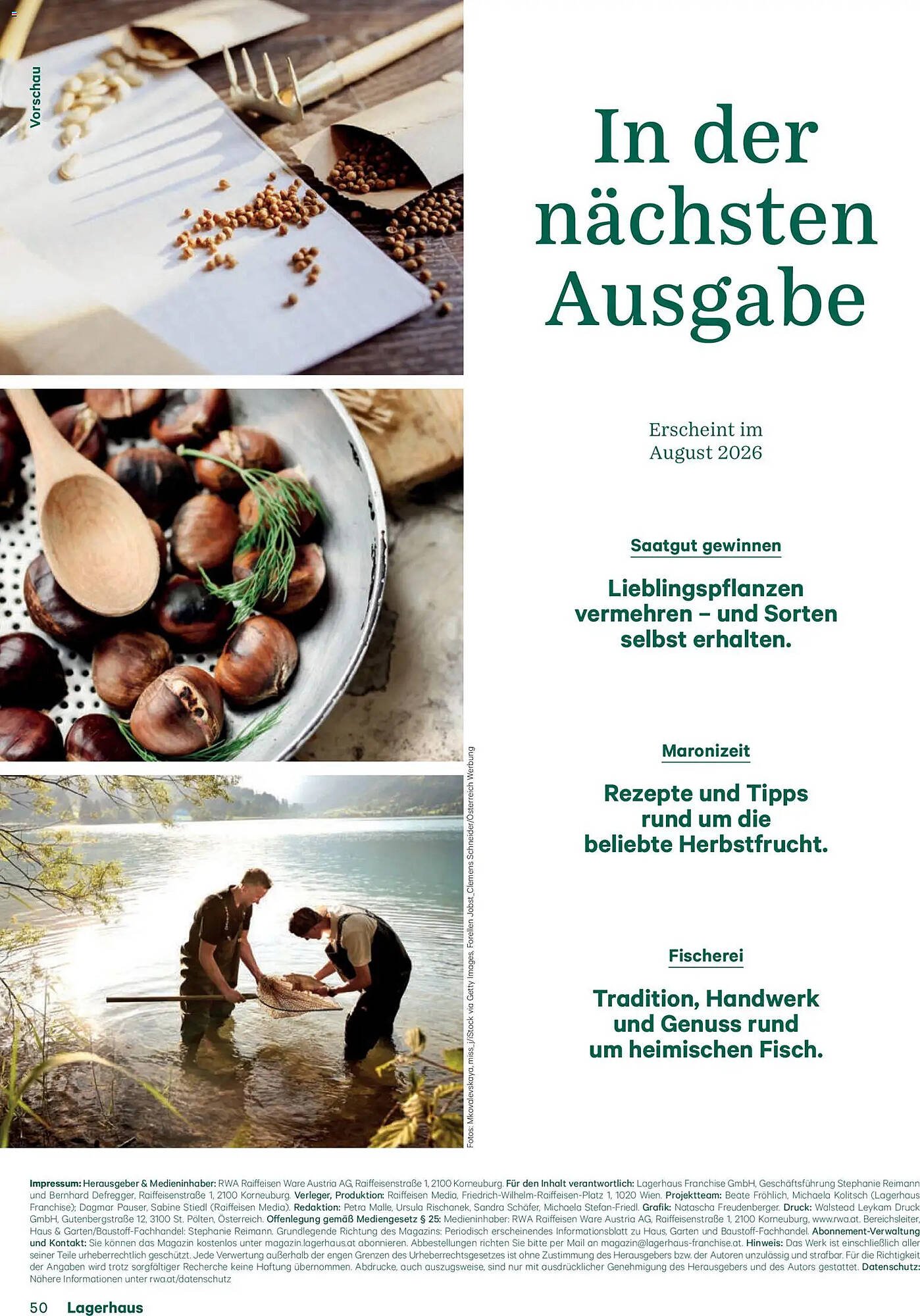 Lagerhaus Flugblatt