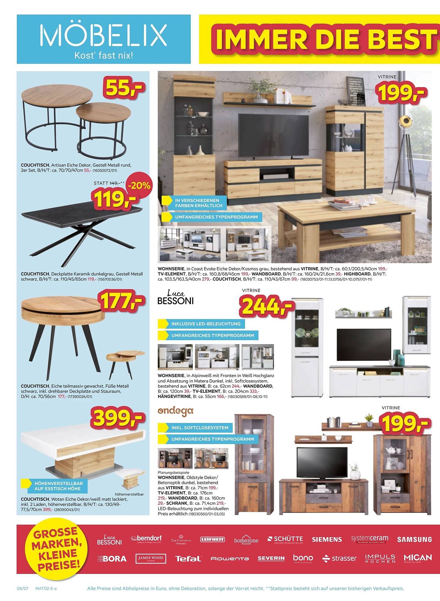 Möbelix Prospekt