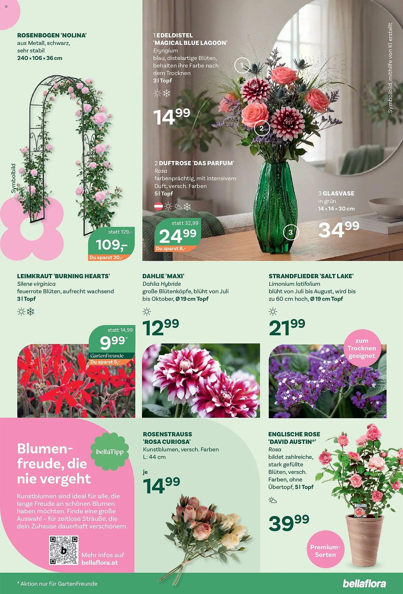 Bellaflora Flugblatt