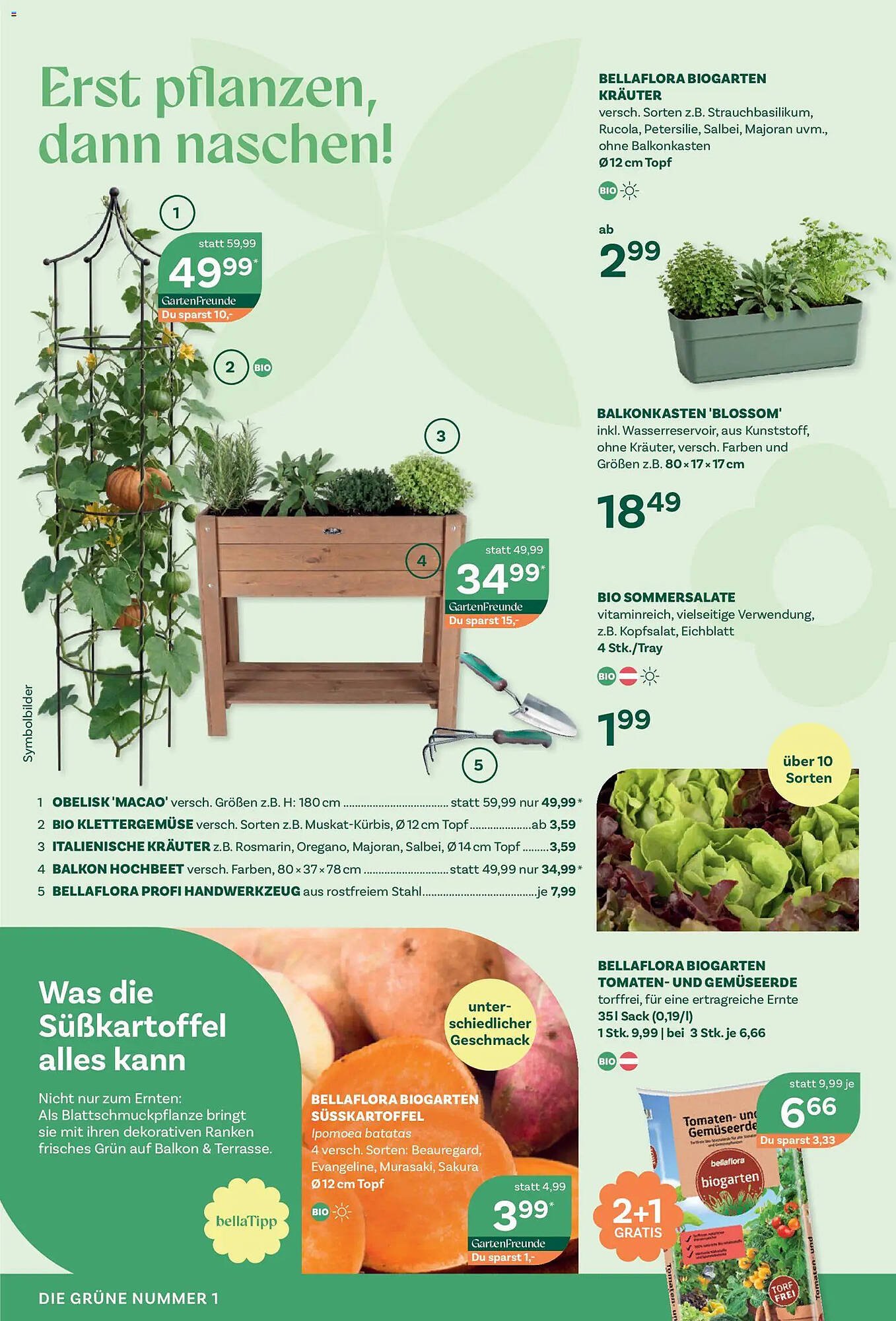 Bellaflora Flugblatt