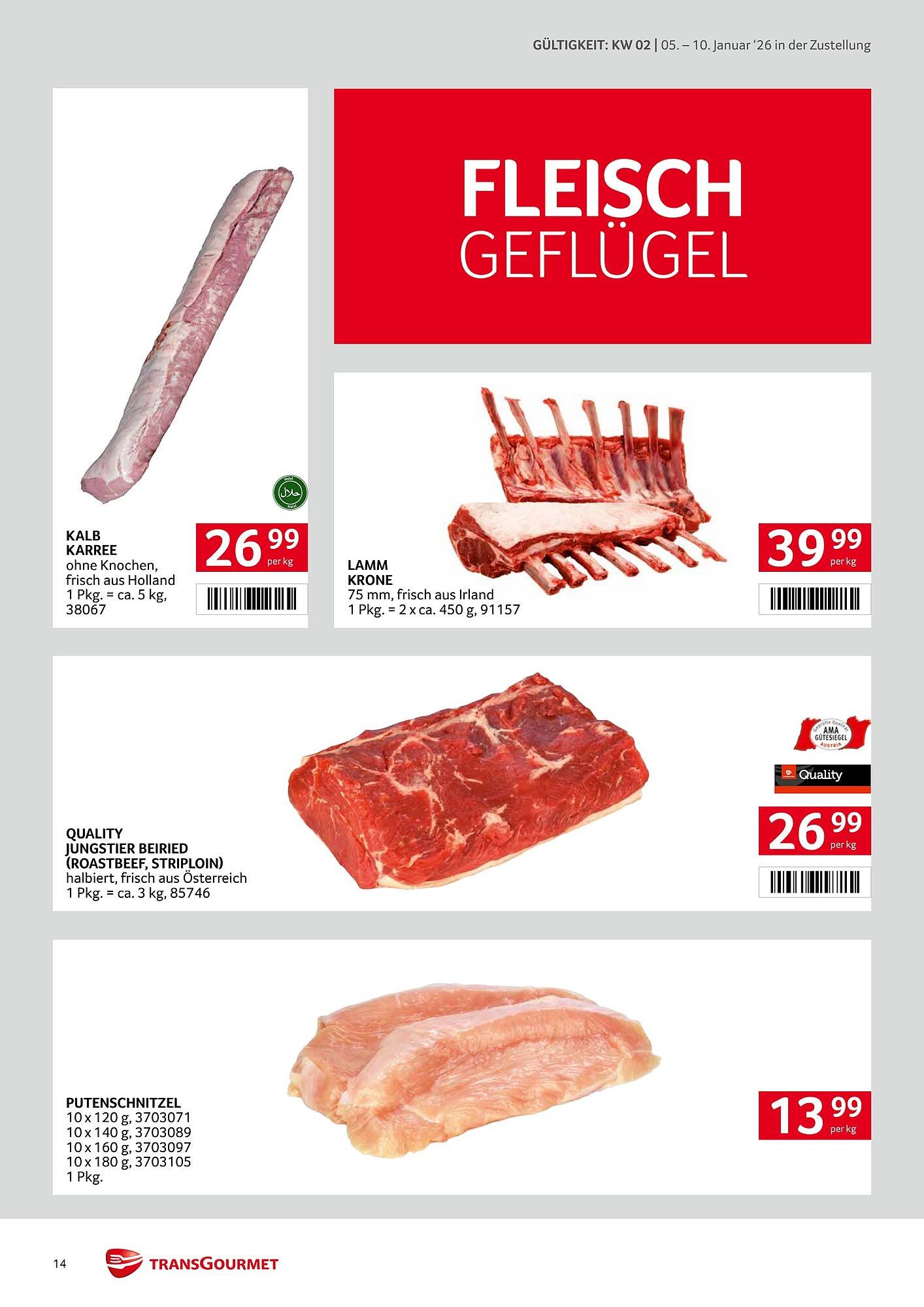 Transgourmet Flugblatt