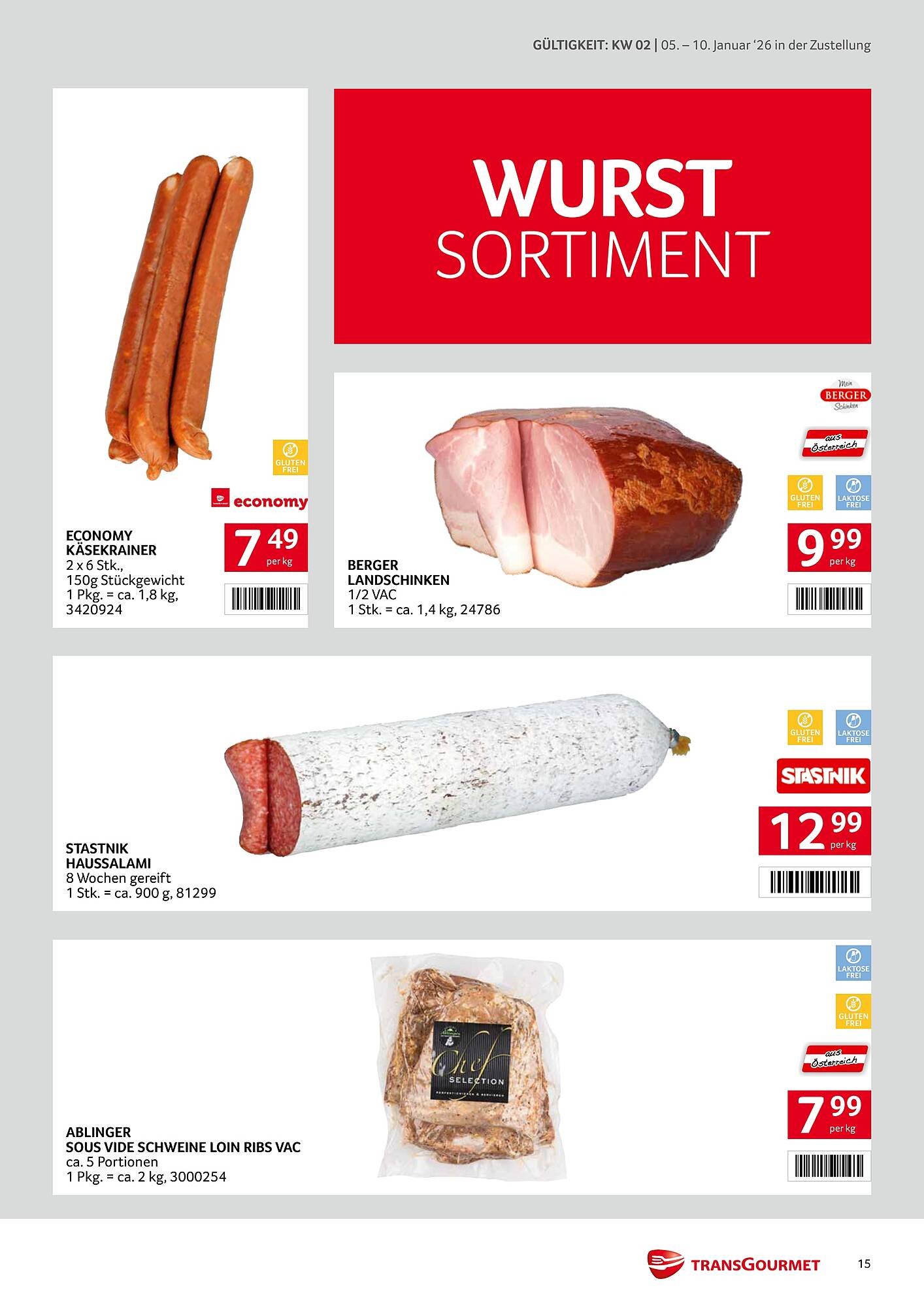 Transgourmet Flugblatt
