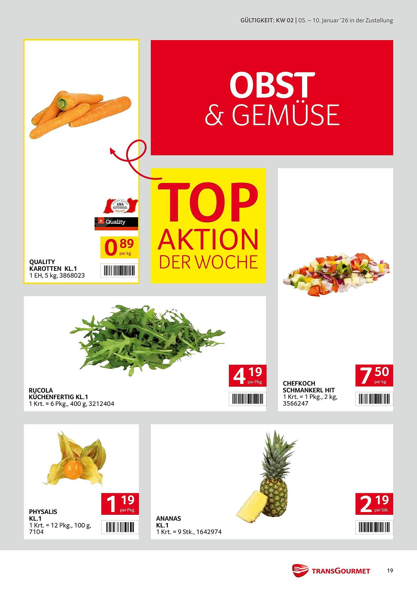 Transgourmet Flugblatt