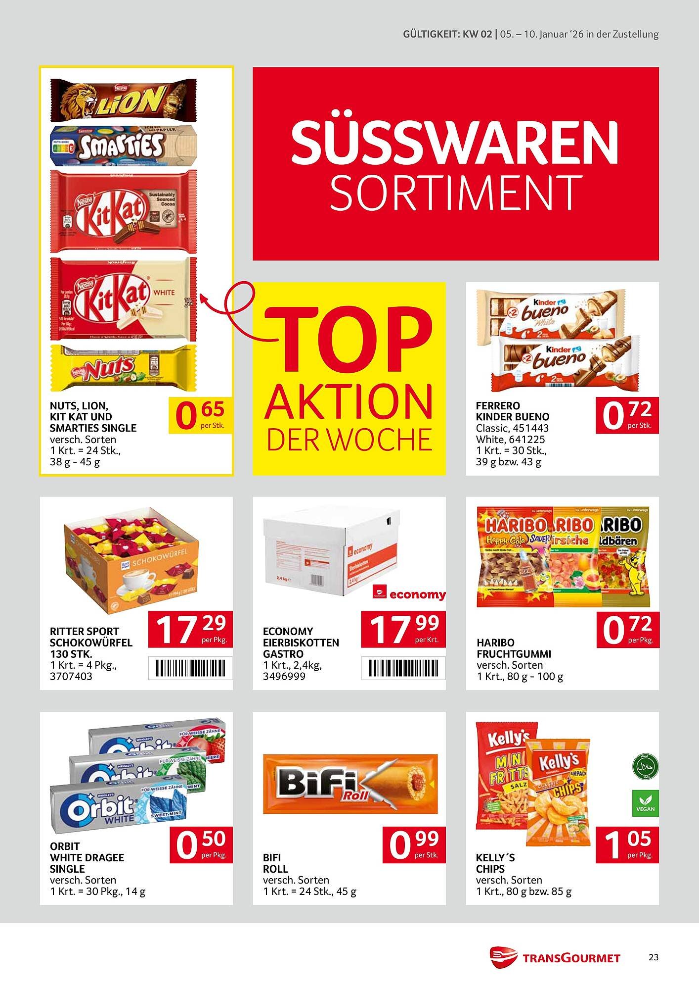 Transgourmet Flugblatt