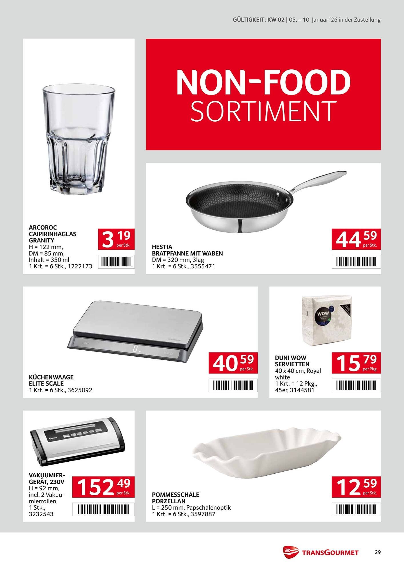 Transgourmet Flugblatt