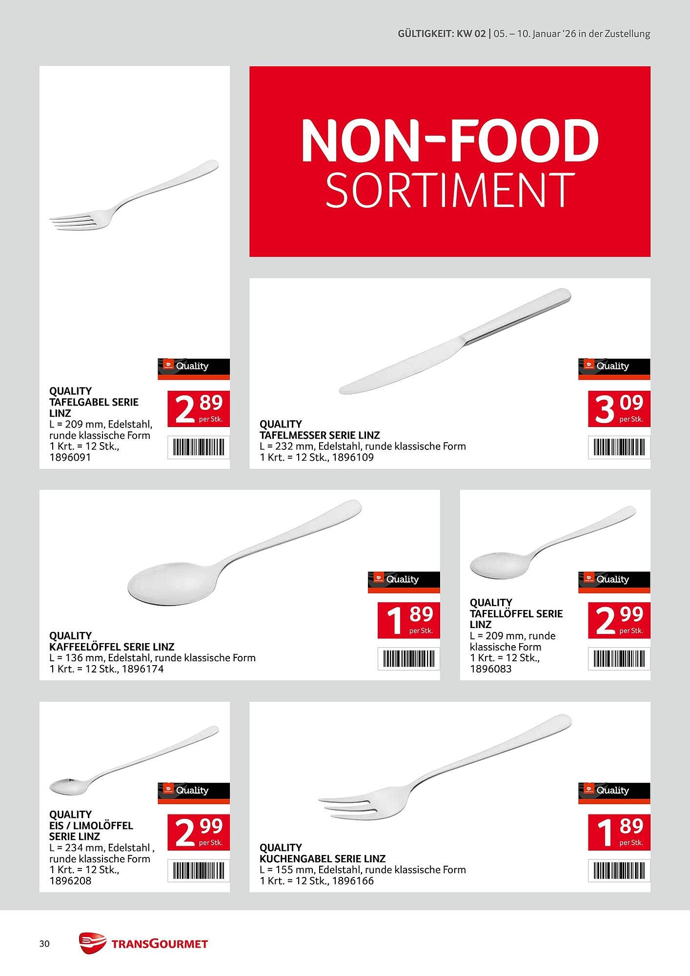 Transgourmet Flugblatt