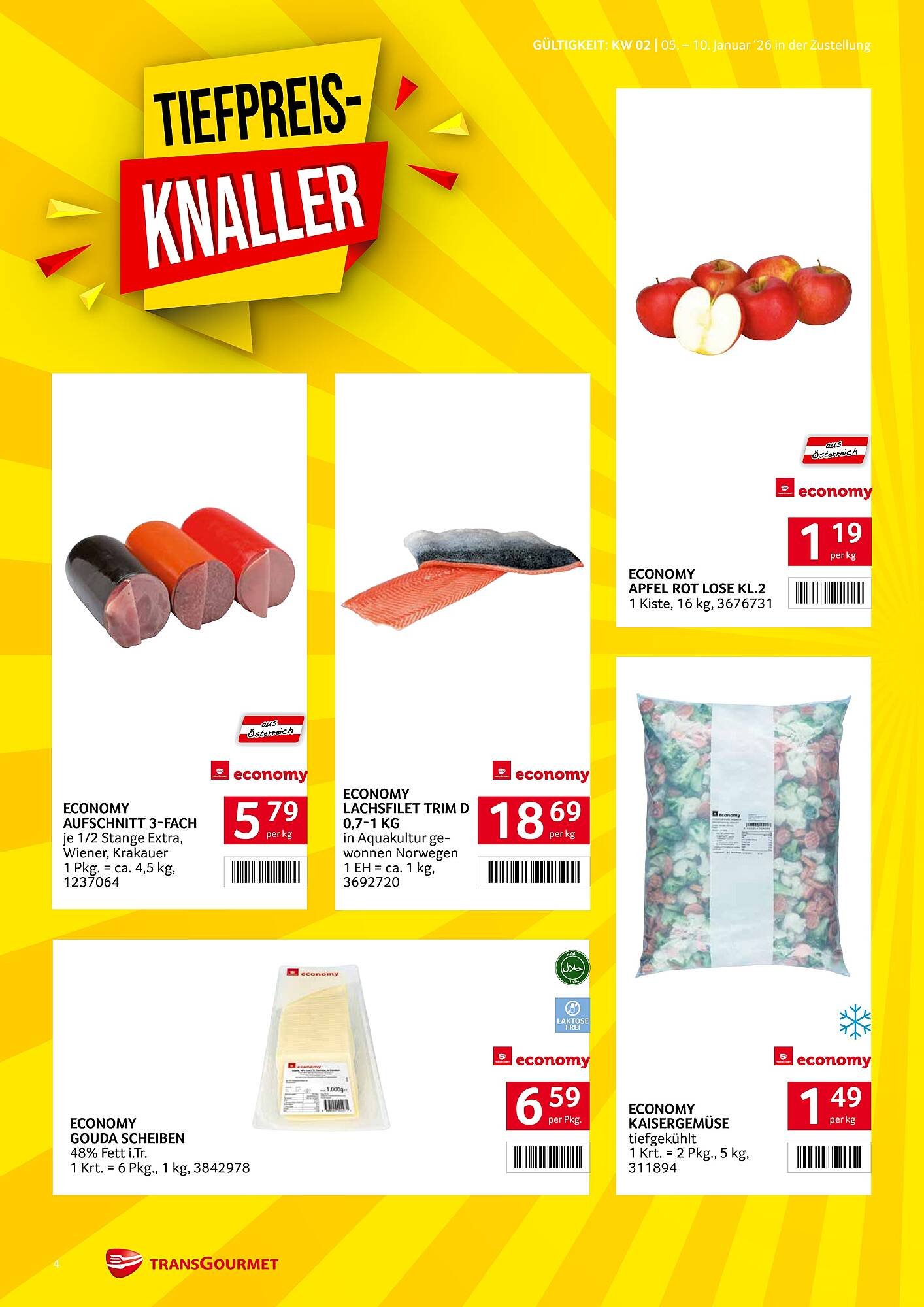 Transgourmet Flugblatt