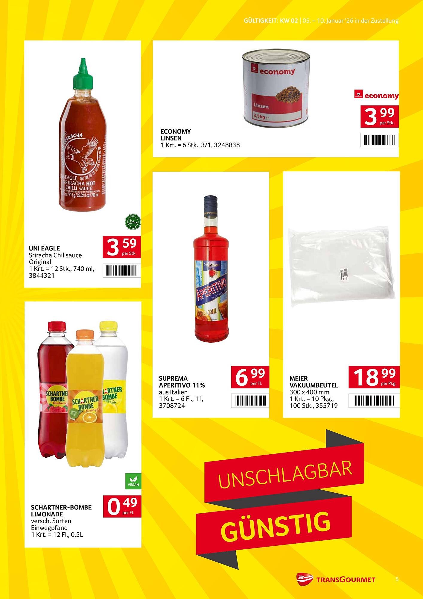 Transgourmet Flugblatt