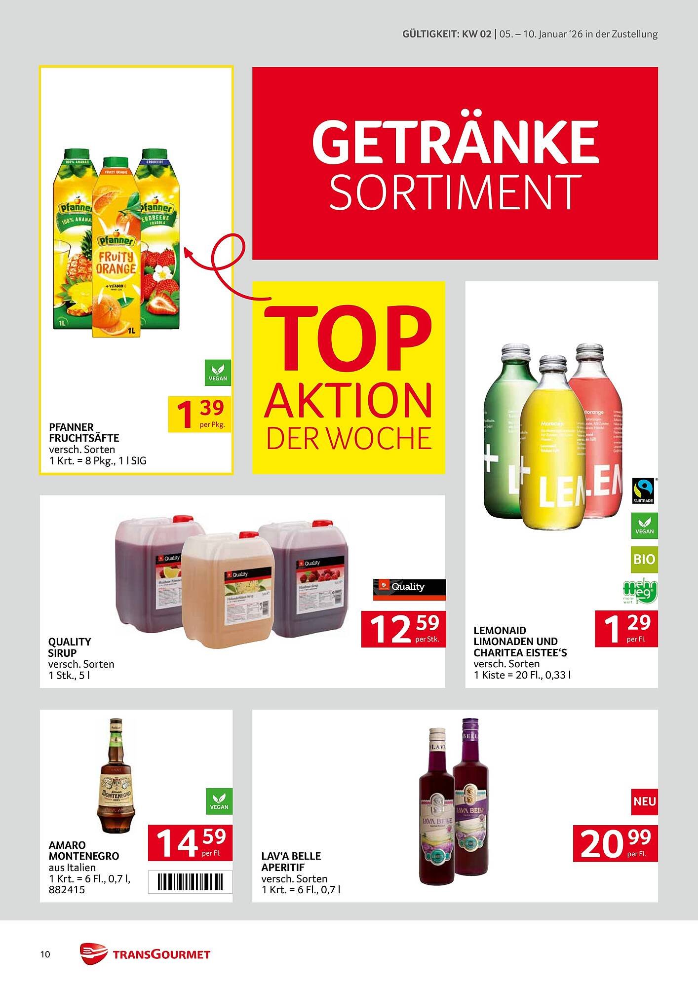 Transgourmet Flugblatt