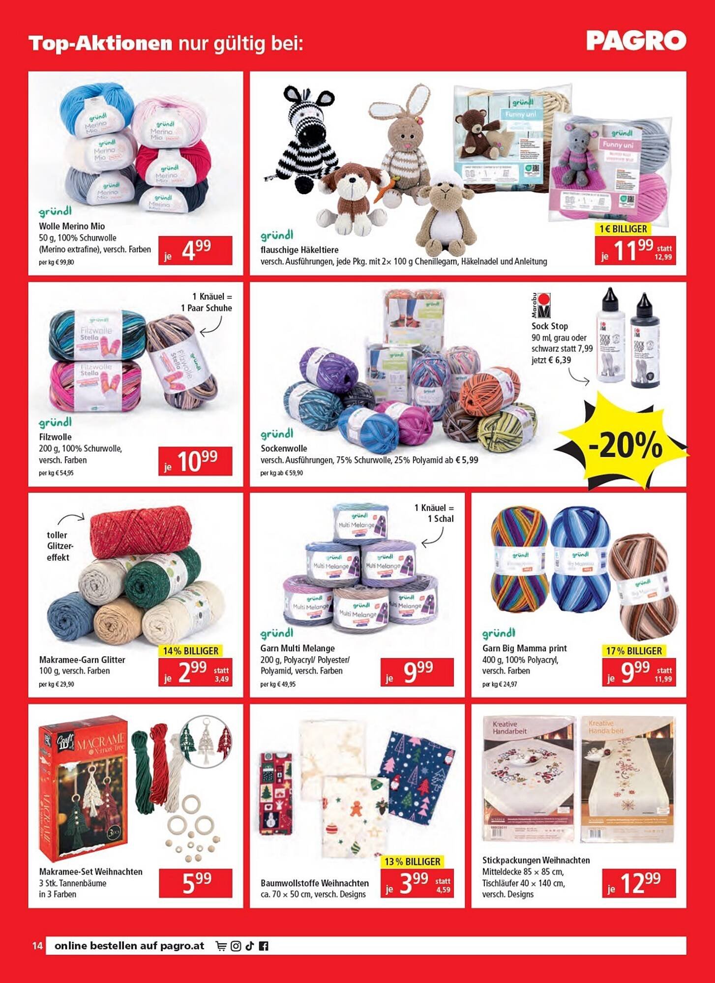 Pagro Diskont Flugblatt