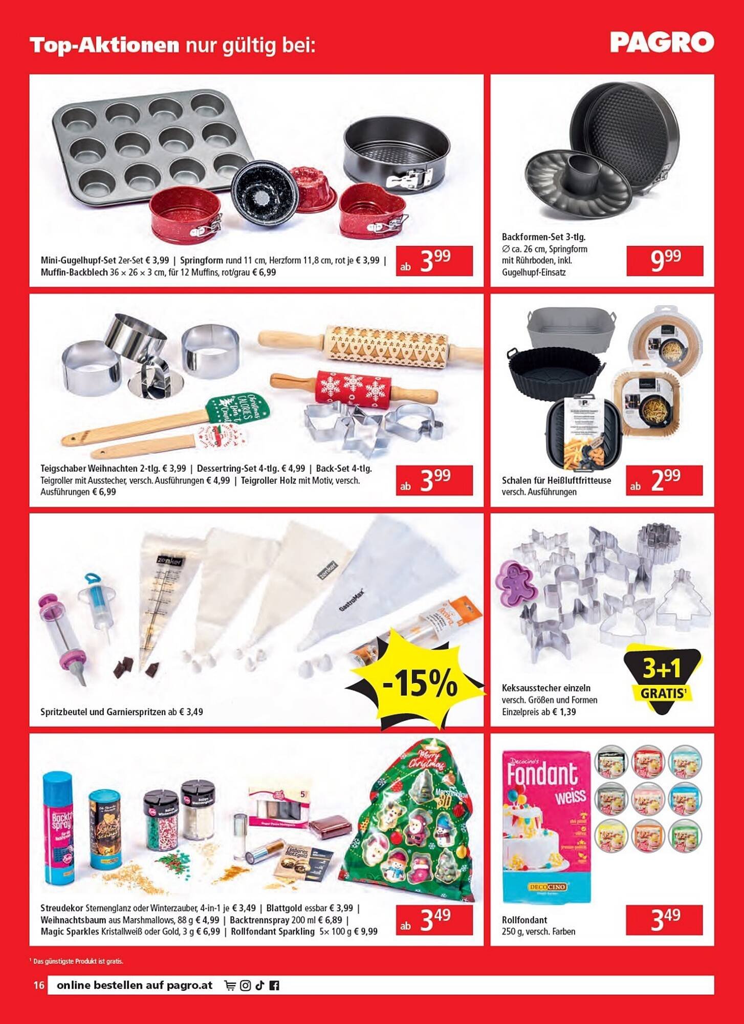 Pagro Diskont Flugblatt